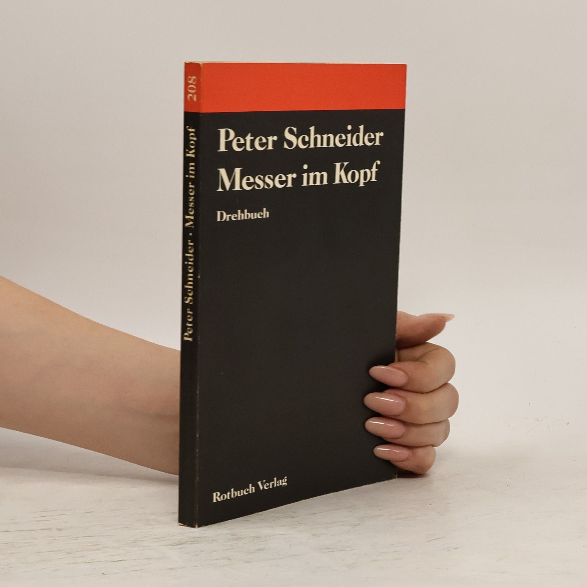 Peter K. Schneider Messer im Kopf. Drehbuch