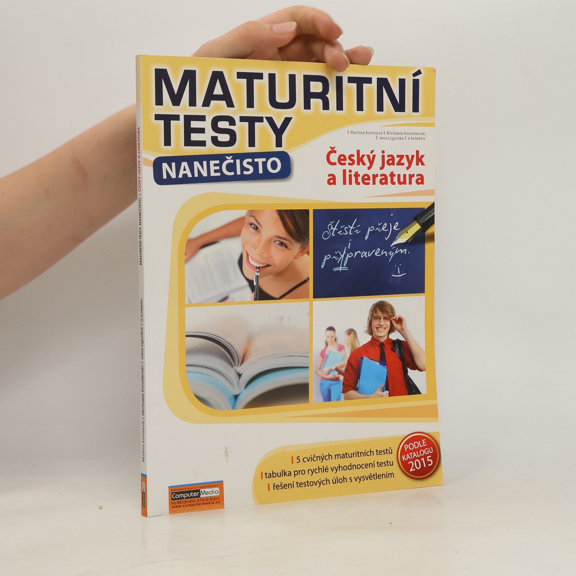 Martina Komsová Český jazyk a literatura - Maturitní testy nanečisto