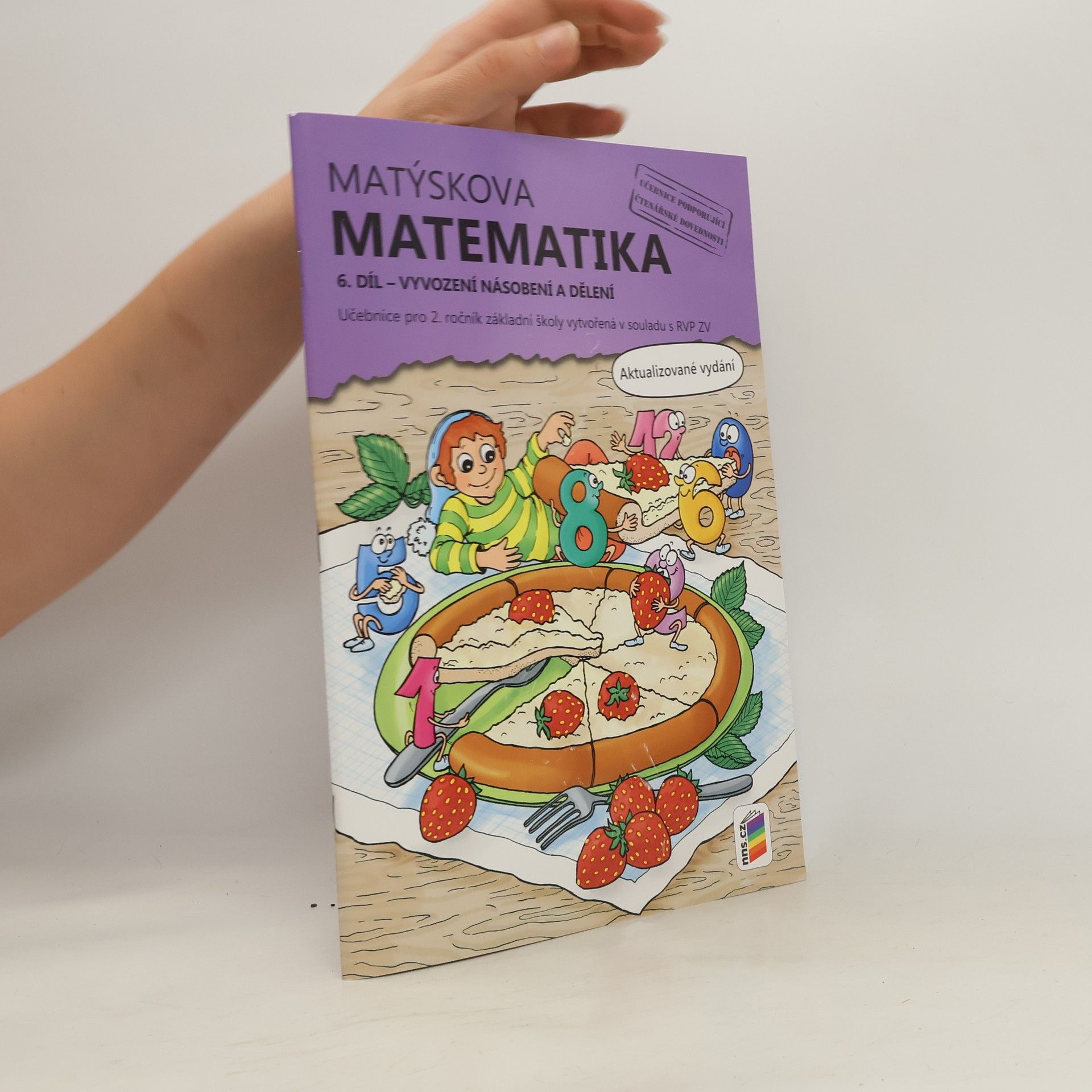 Kolektív autorov Matýskova matematika, 6. díl – počítání do 100 (vyvození násobení a dělení)