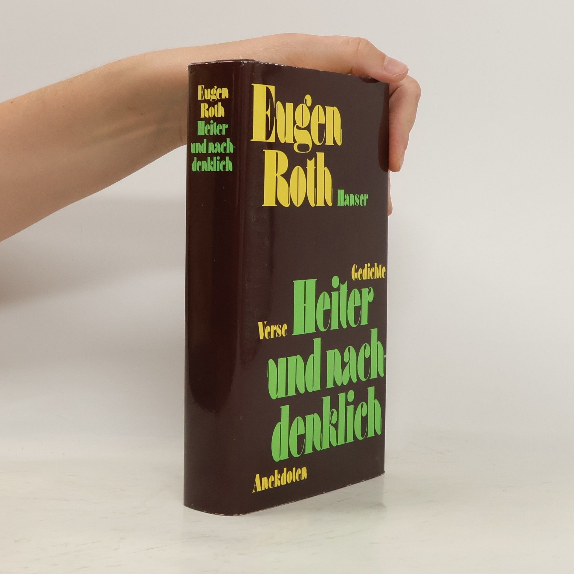 Eugen Roth Heiter und nachdenklich