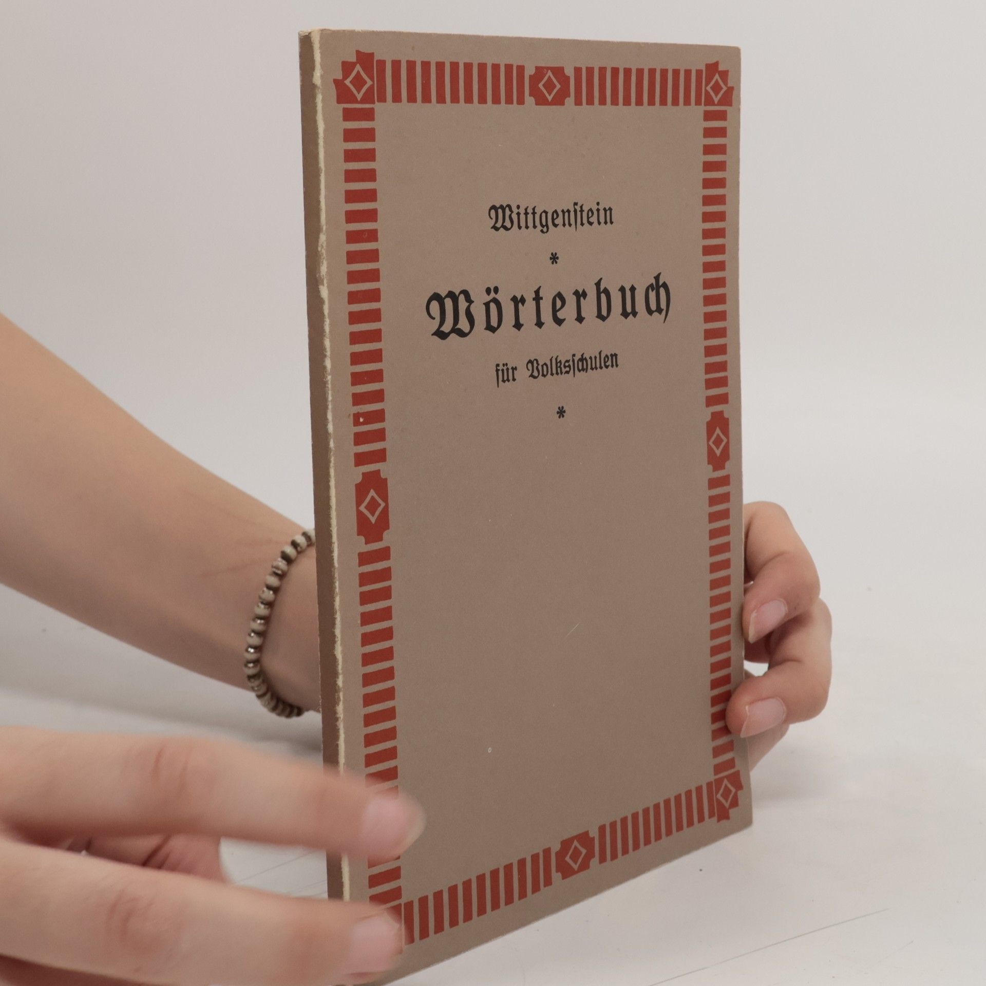 Ludwig Wittgenstein Wörterbuch für Volksschulen