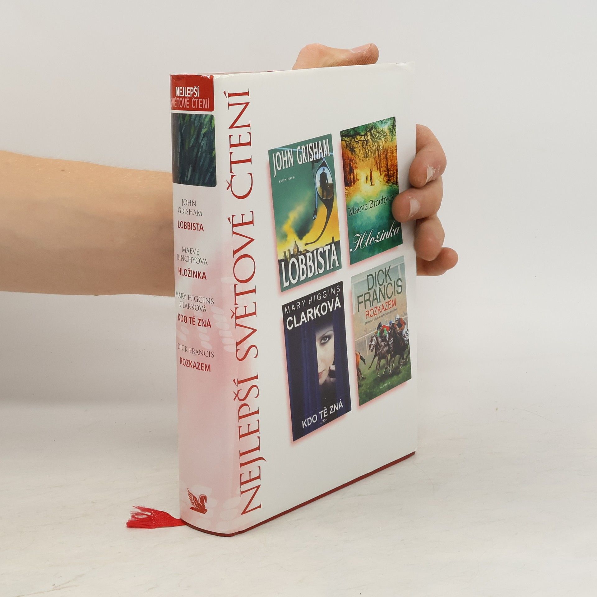 John Grisham Lobbista. Hložinka. Kdo tě zná. Rozkazem.