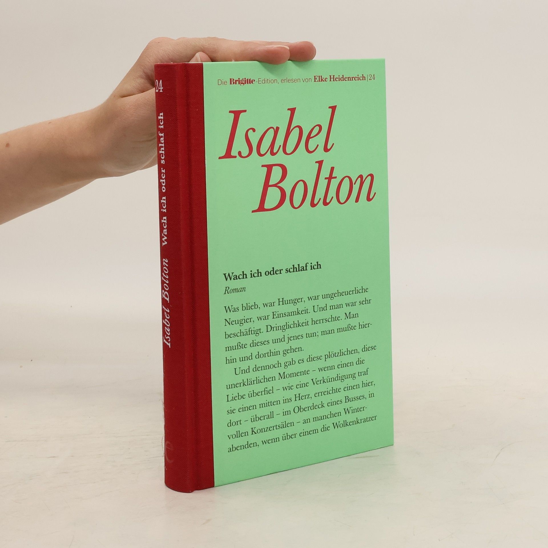 Isabel Bolton Wach ich oder schlaf ich