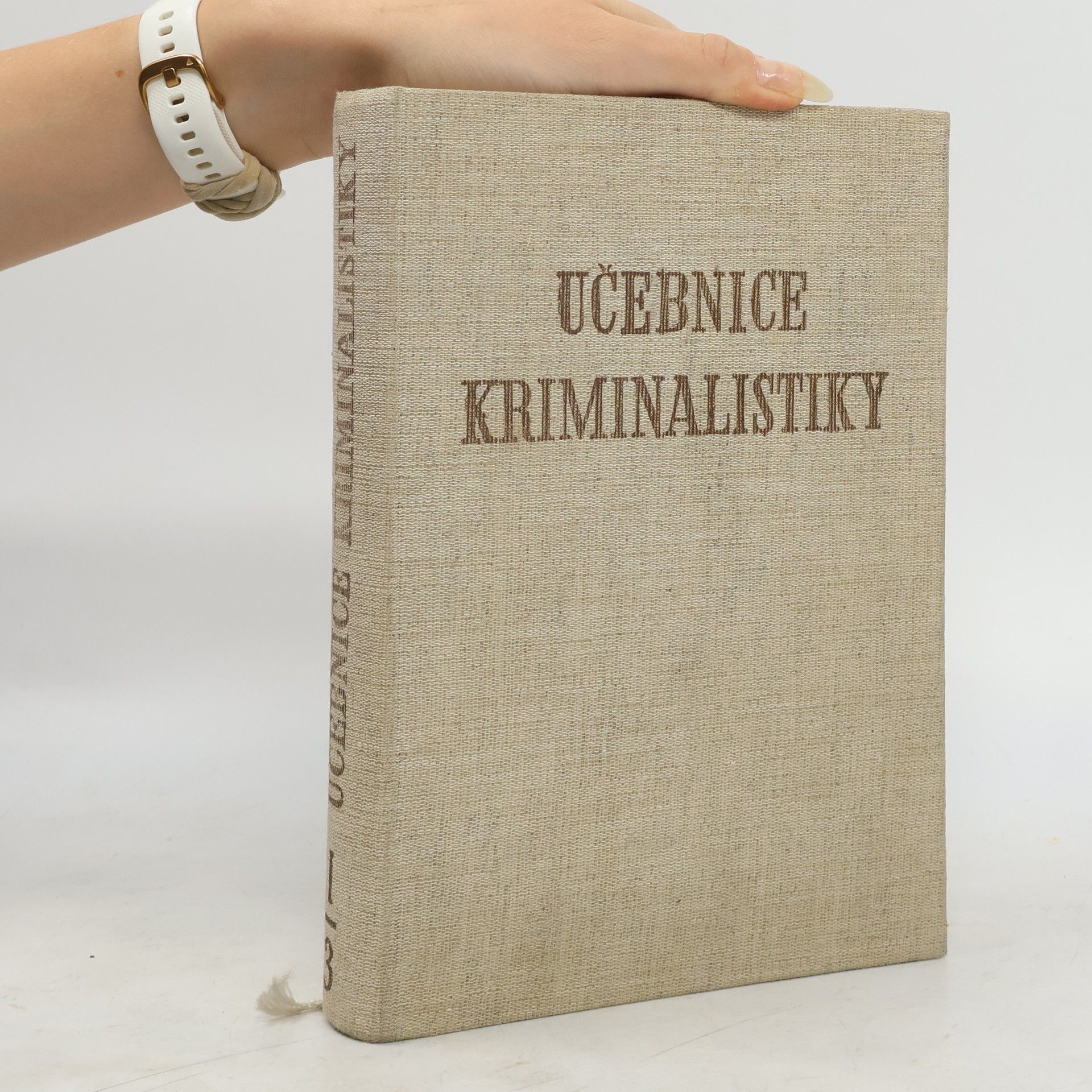 Collectif d'auteurs Učebnice kriminalistiky I/3