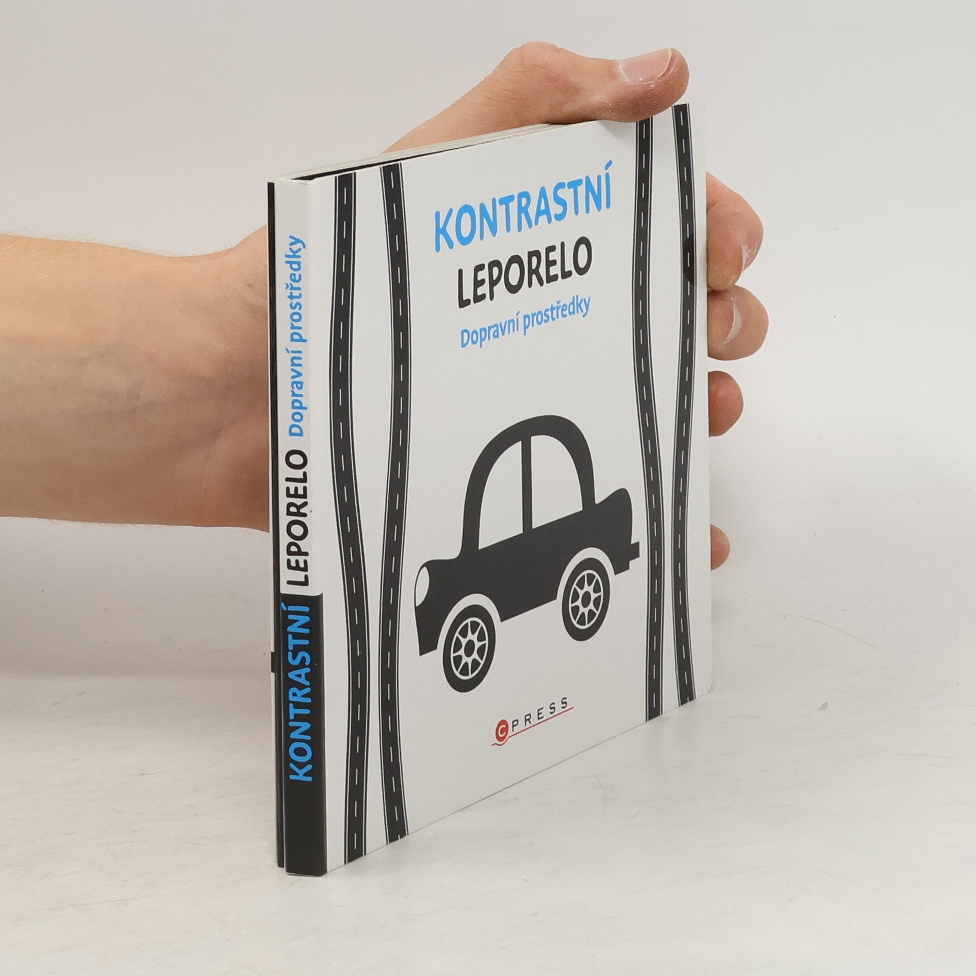 Kolektiv autorů Kontrastní leporelo. Dopravní prostředky