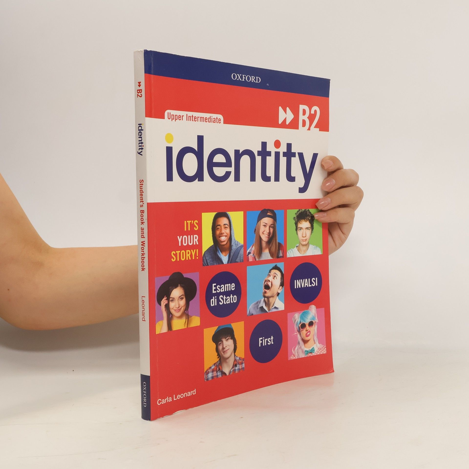Carla Leonard Identity B2. Student book and Workbook