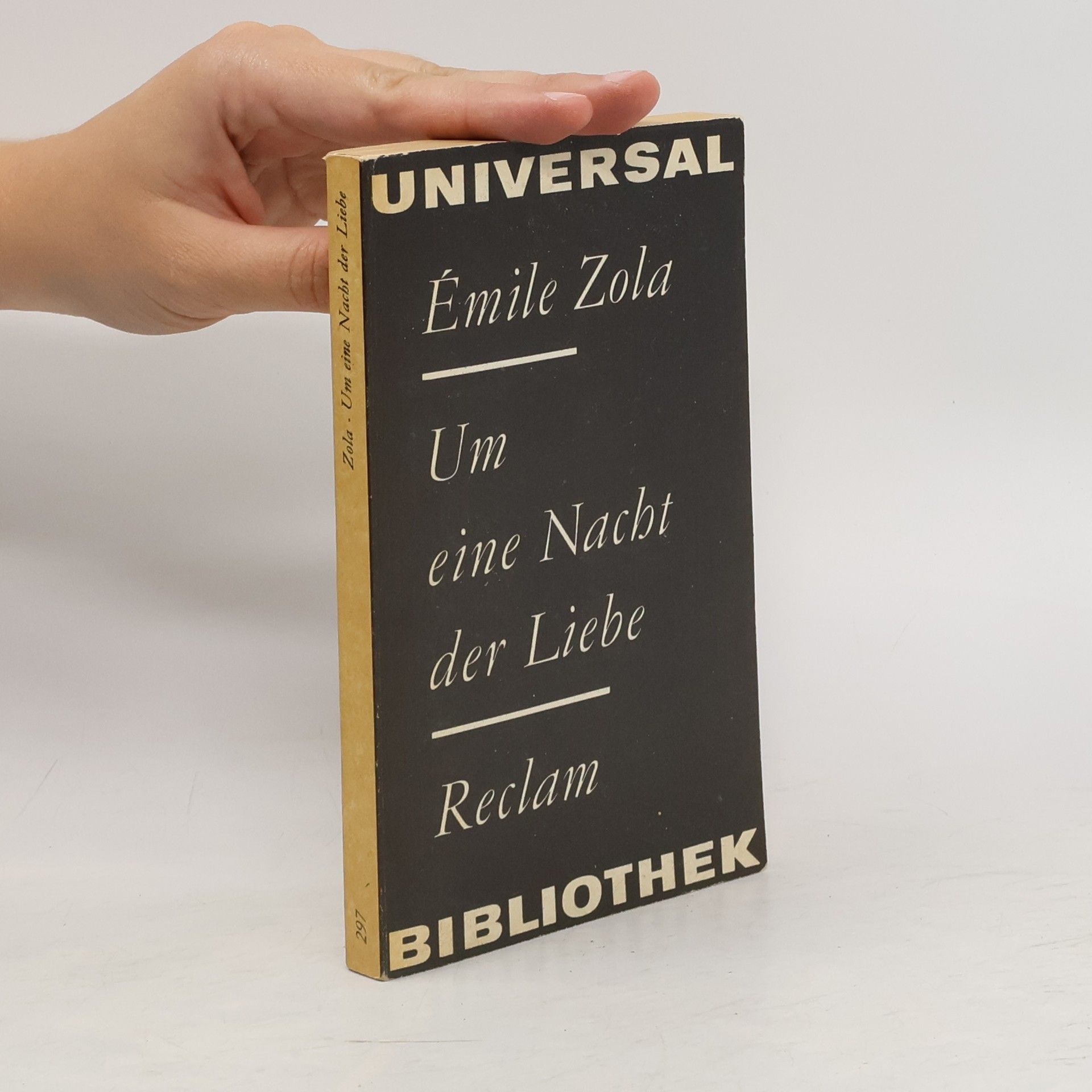 Émile Zola Um eine Nacht der Liebe
