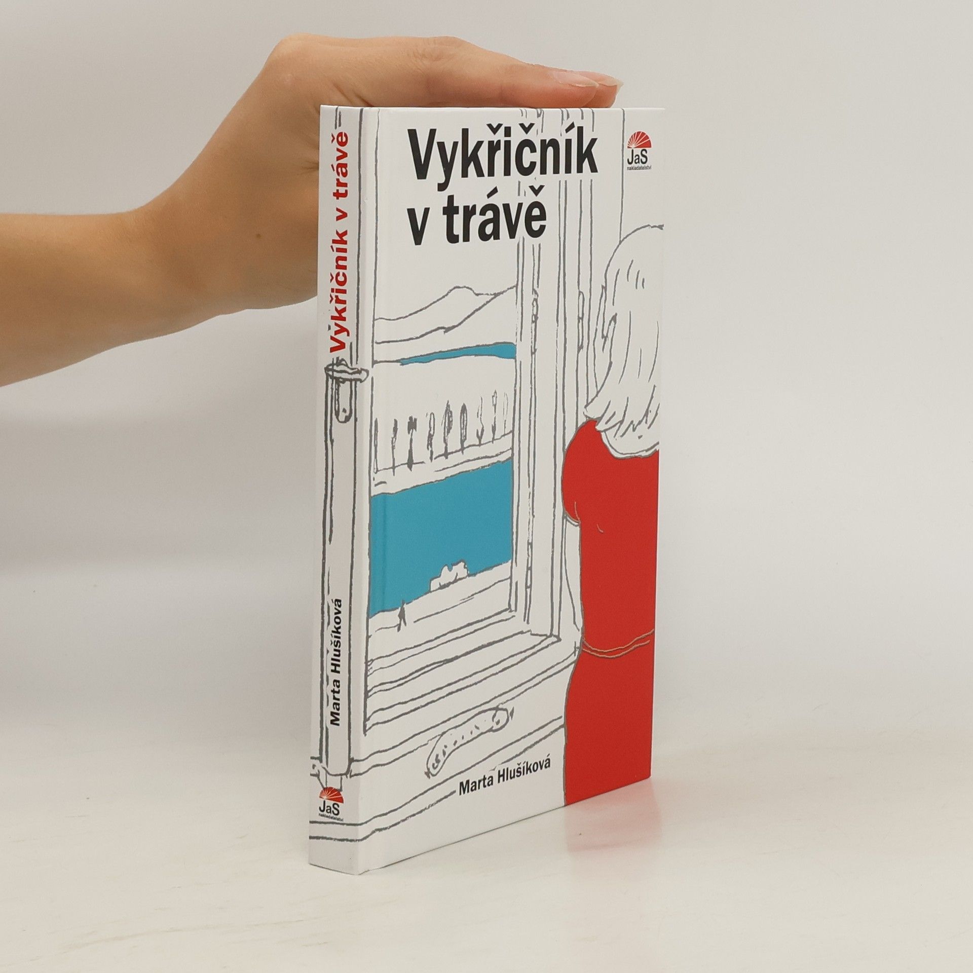 Marta Hlušíková Vykřičník v trávě