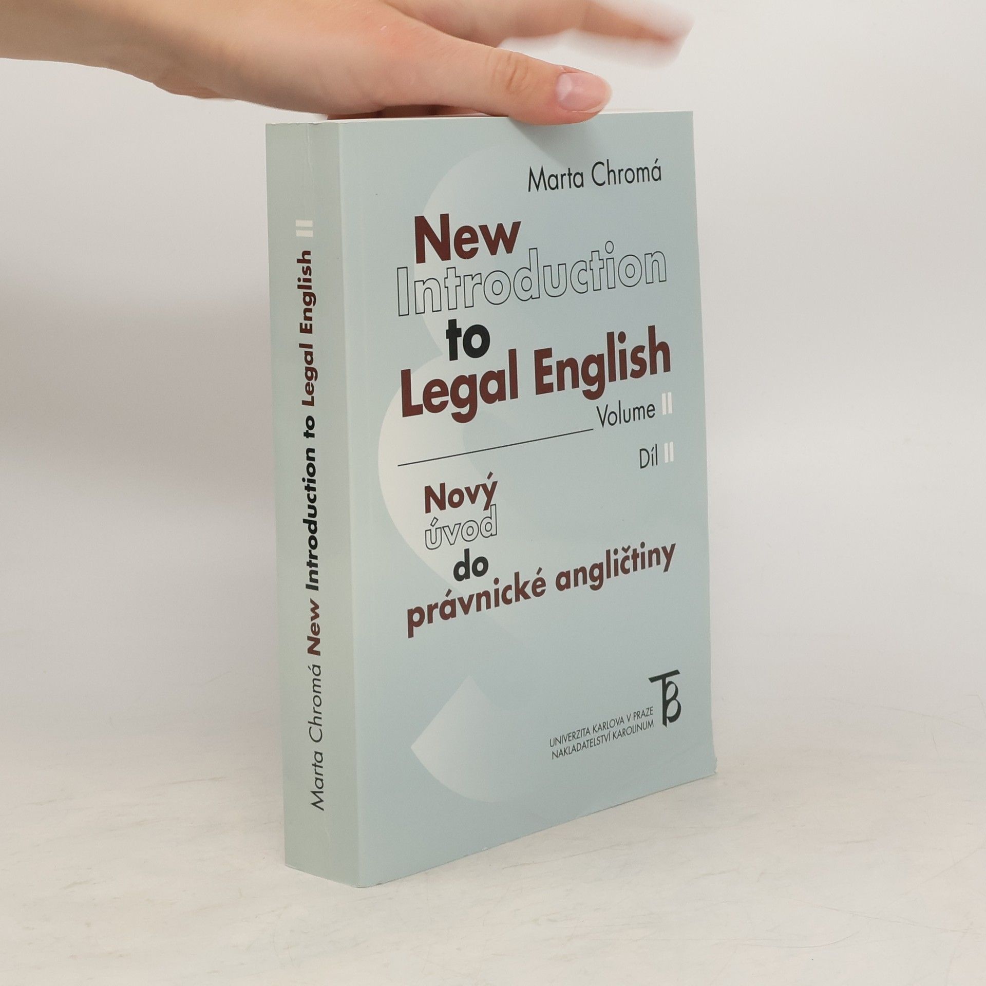 Marta Chromá New introduction to legal English. Vol. II