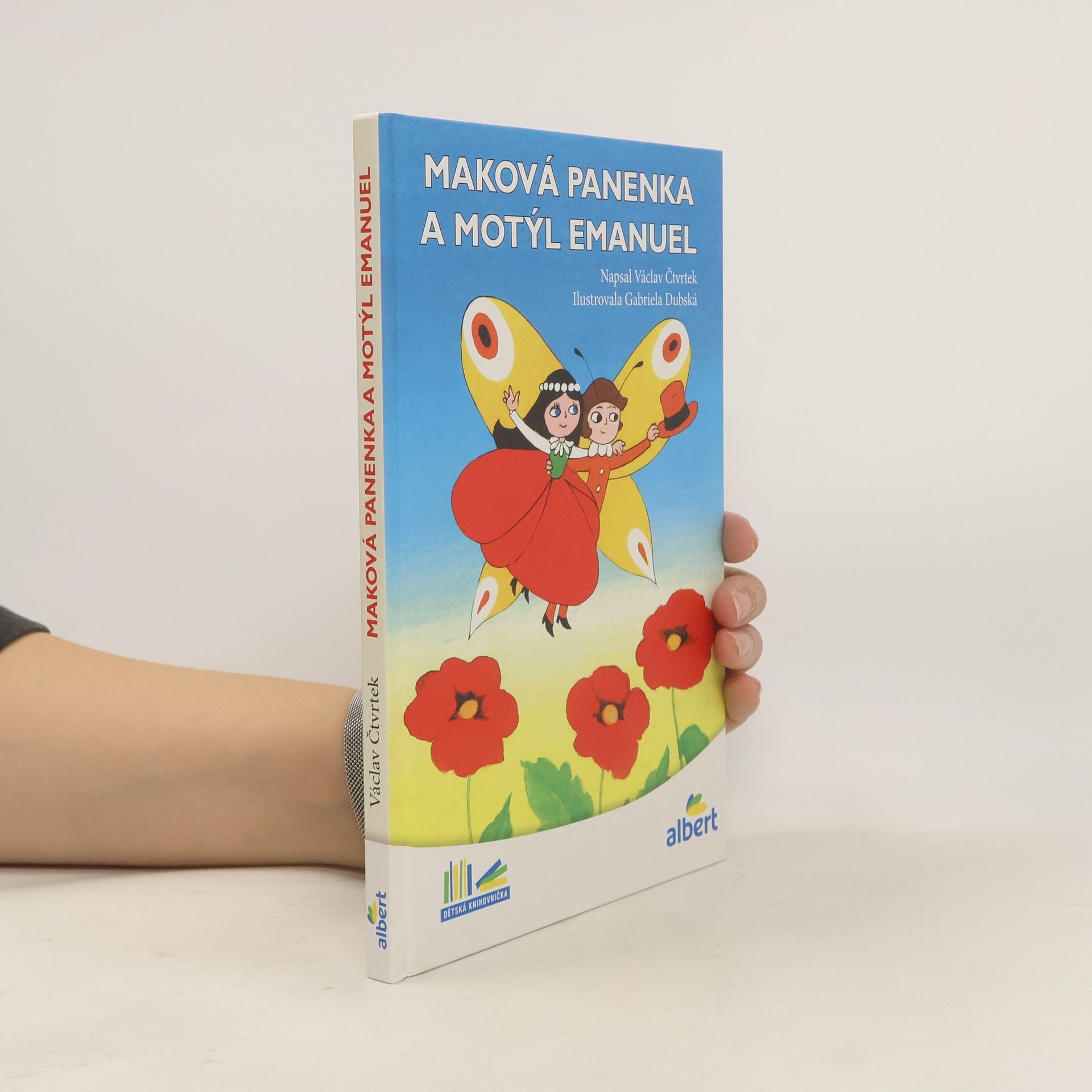 Maková panenka a motýl Emanuel