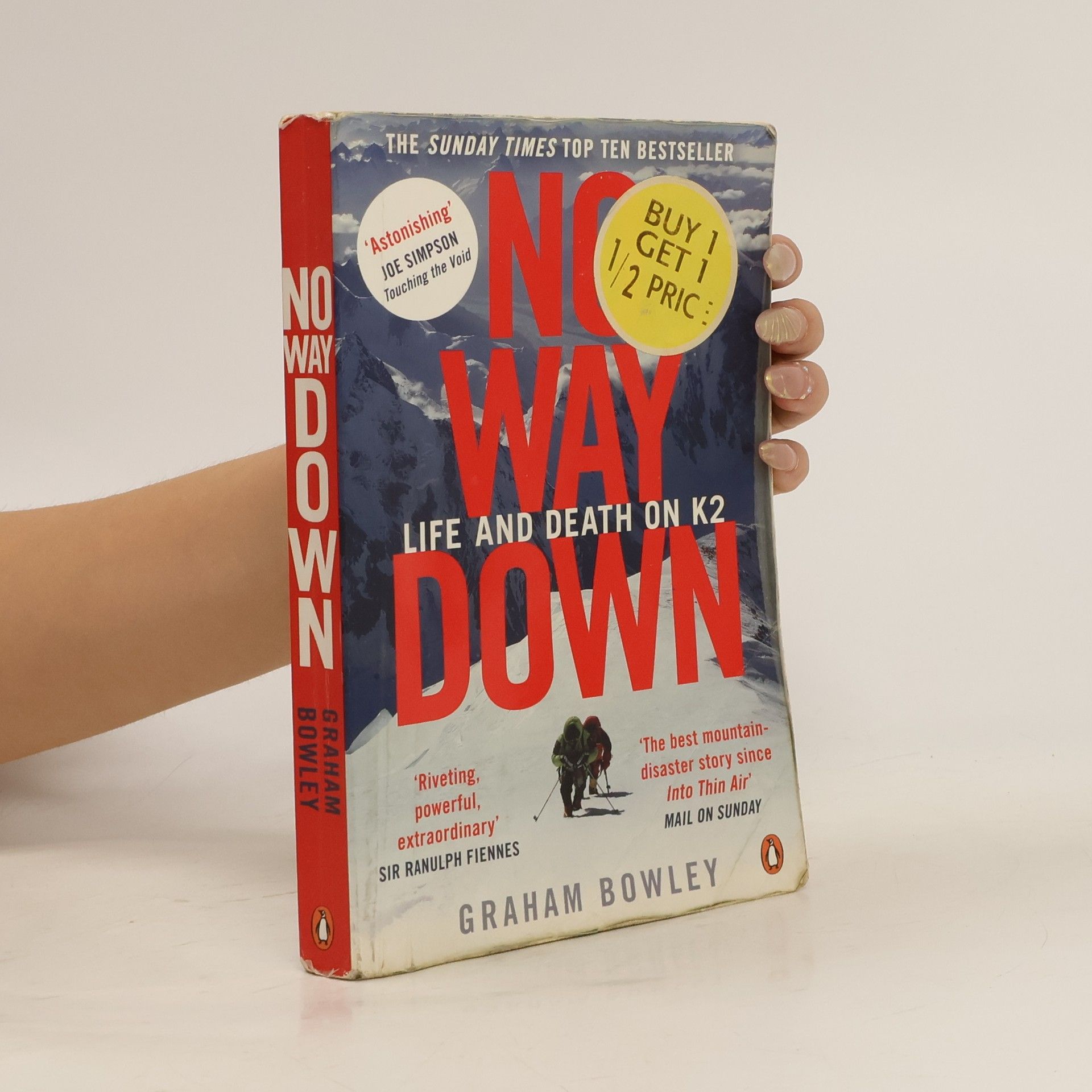 Graham Bowley No Way Down. Kein Weg zurück, englische Ausgabe