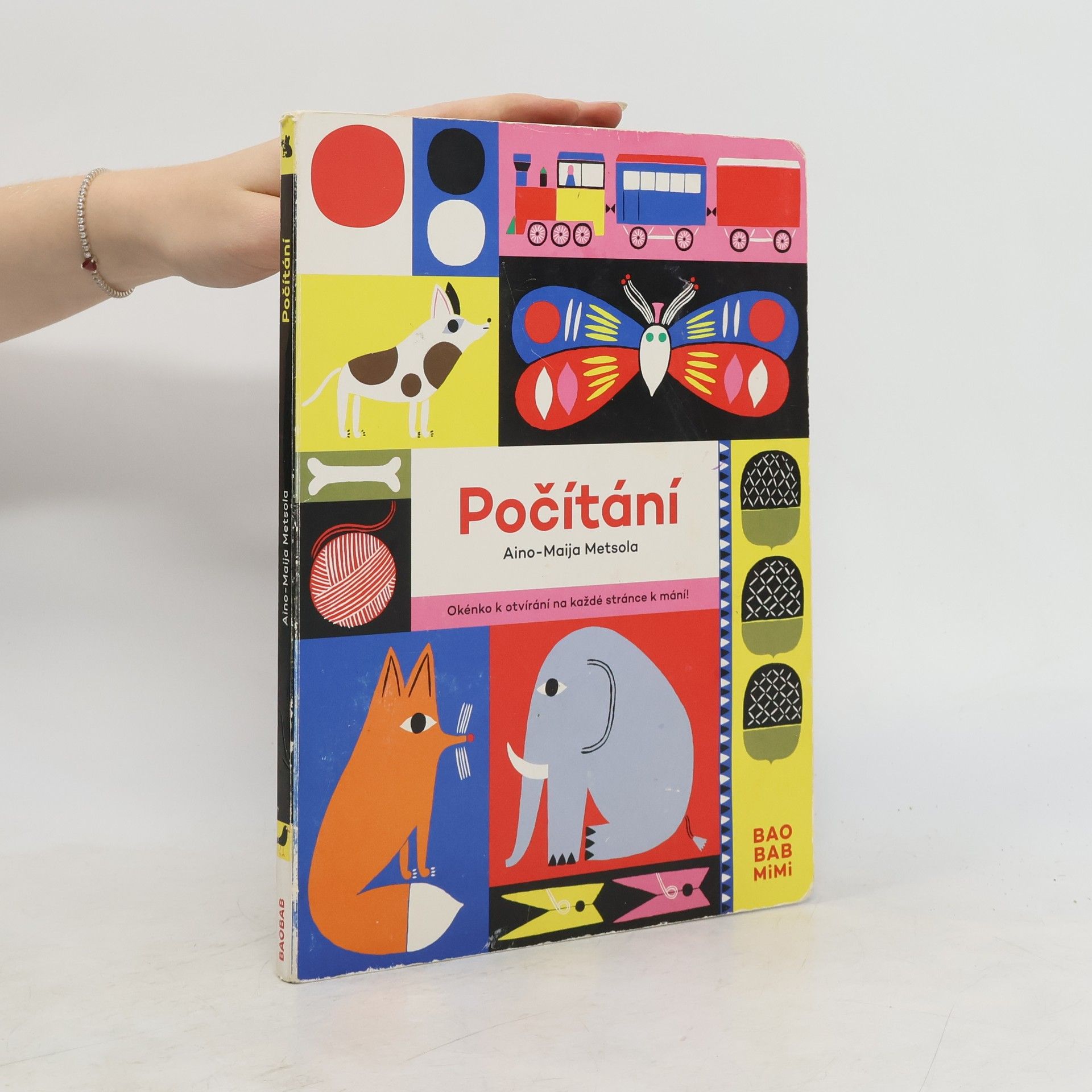 Aino Maija Metsola Počítání. Okénko k otvírání na každé stránce k mání