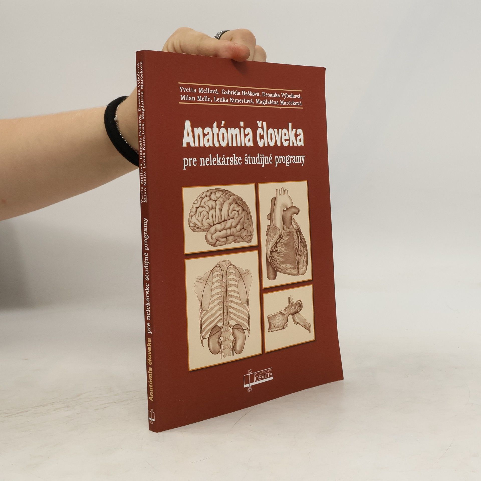 Kolektiv autorů Anatómia človeka pre nelekárske študijné odbory (3.vydanie)