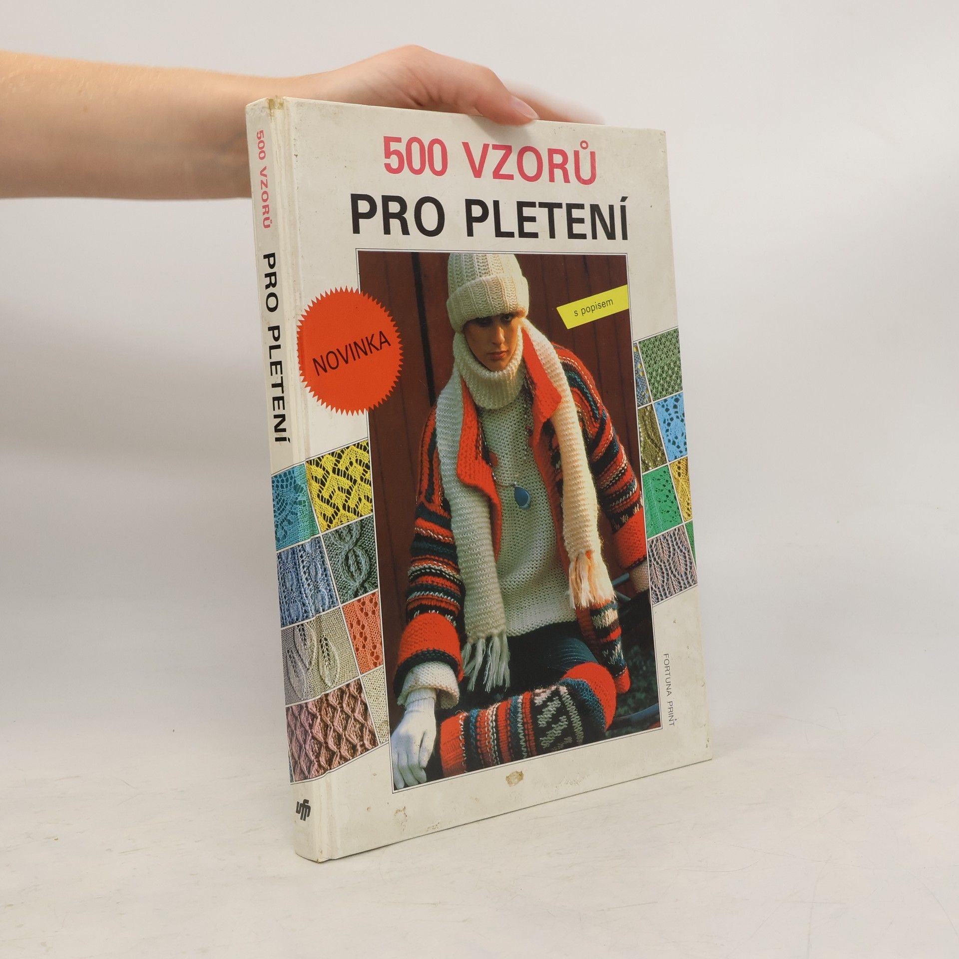 Božena Hrabětová 500 vzorů pro pletení. Pět set vzorů pro pletení.