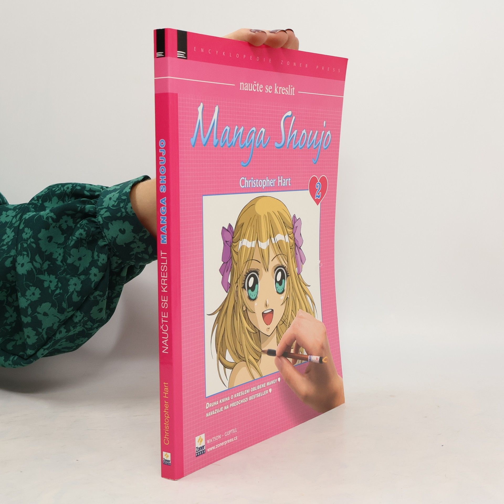 Christopher Hart Manga shoujo 2 : všechno, co potřebujete ke kreslení nejoblíbenějšího stylu mangy