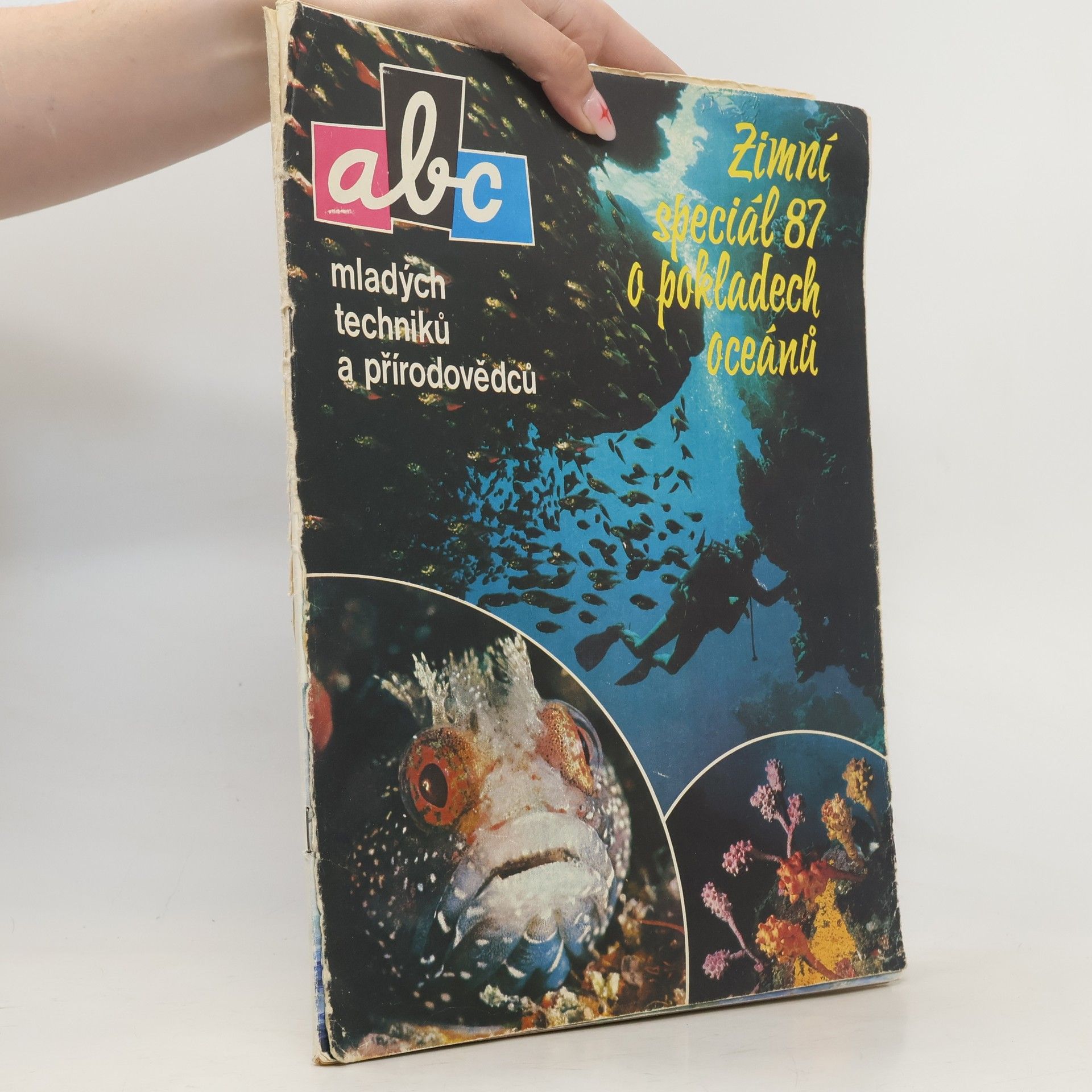 Autores varios ABC mladých techniků a přírodovědců. Zimní speciál 87 o pokladech oceánů