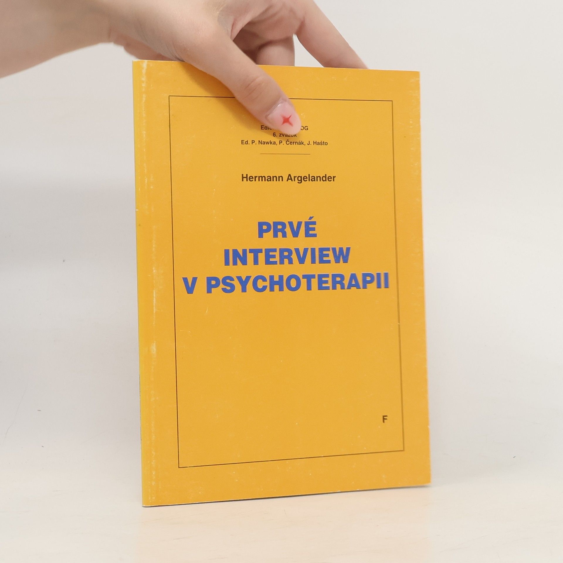 Hermann Argelander Prvé interview v psychoterapii