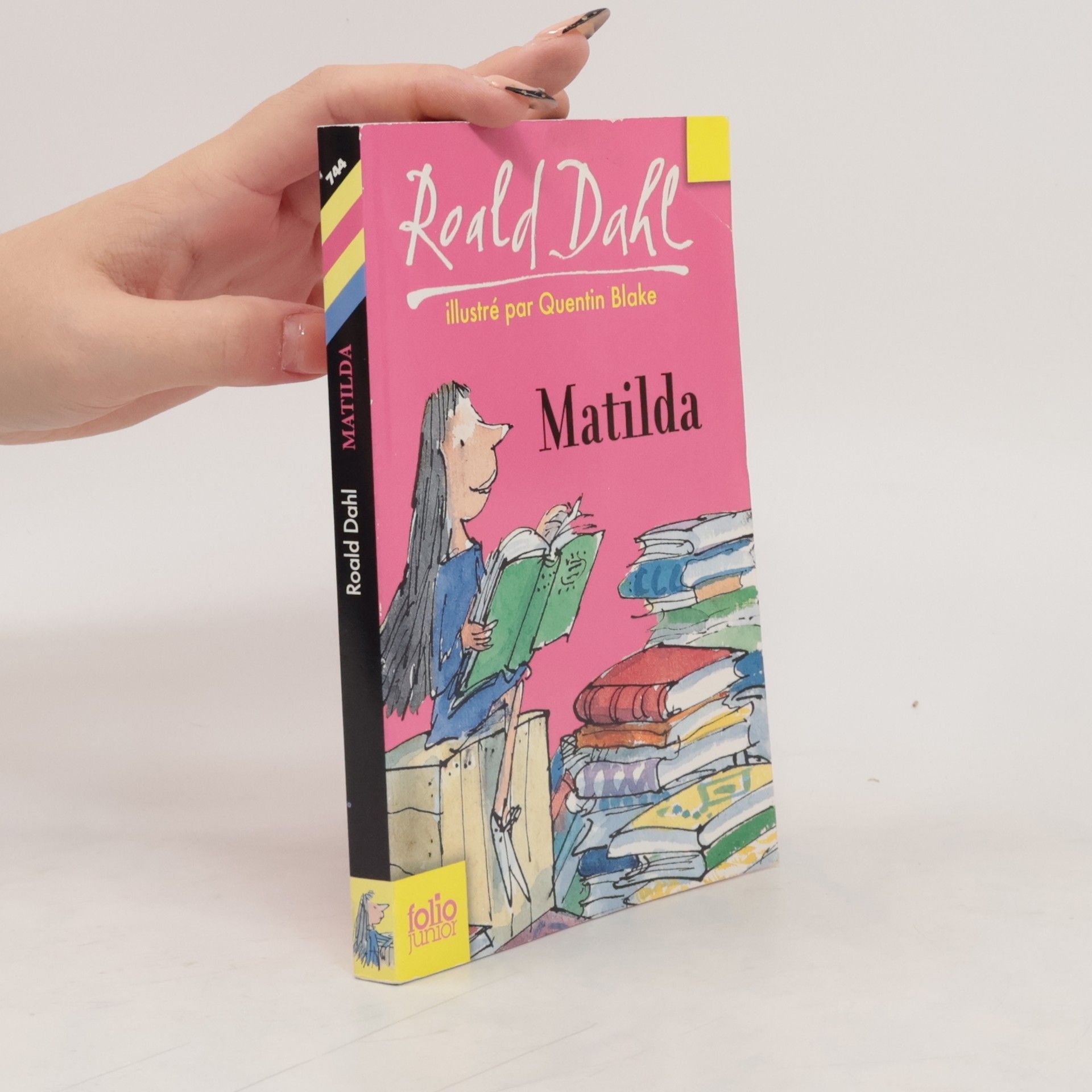 Roald Dahl Matilda, französische Ausgabe