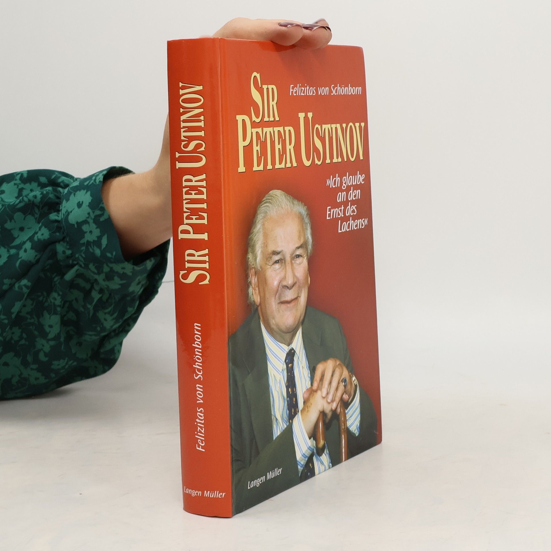 Felizitas von Schönborn Peter Ustinov