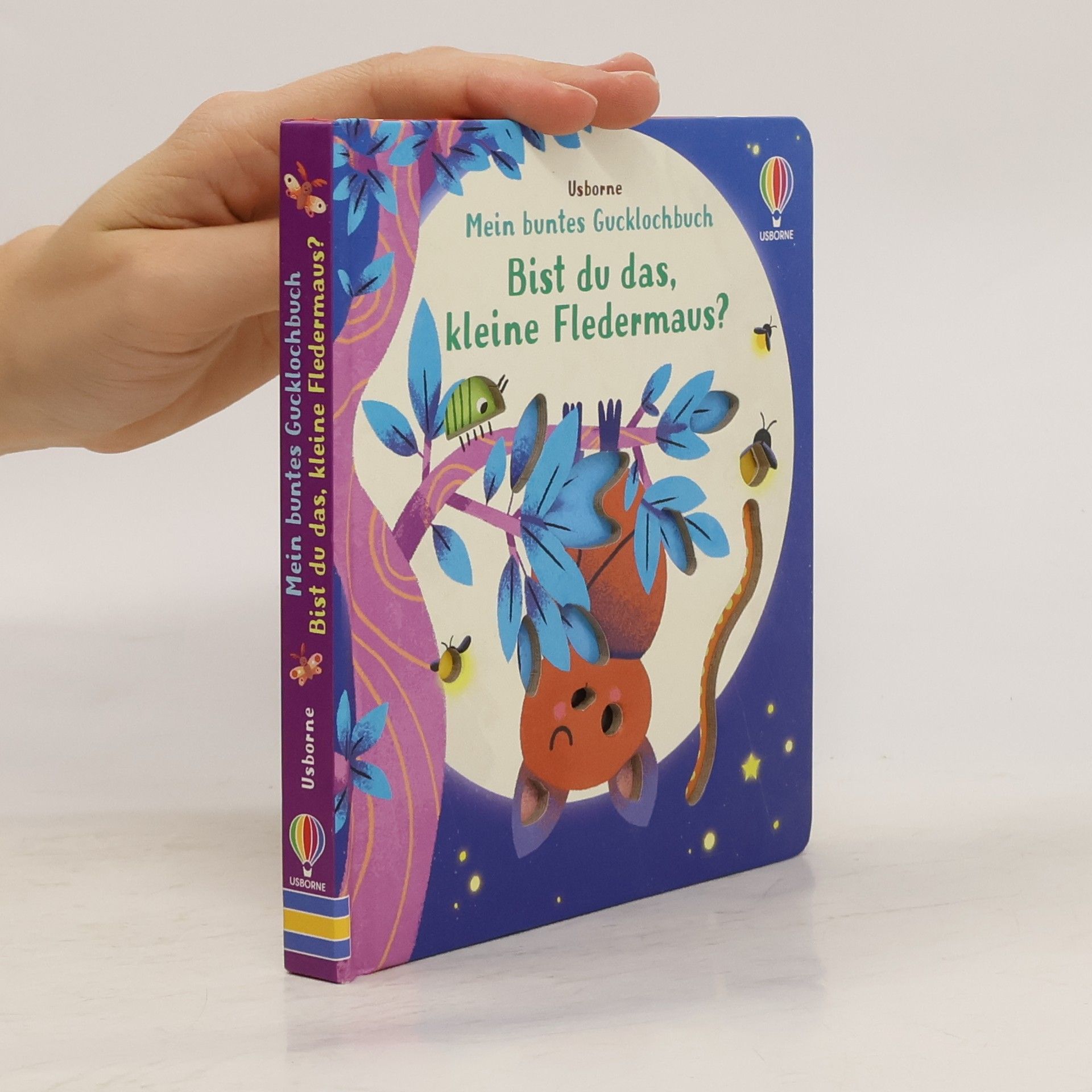 Sam Taplin Mein buntes Gucklochbuch: Bist du das, kleine Fledermaus?