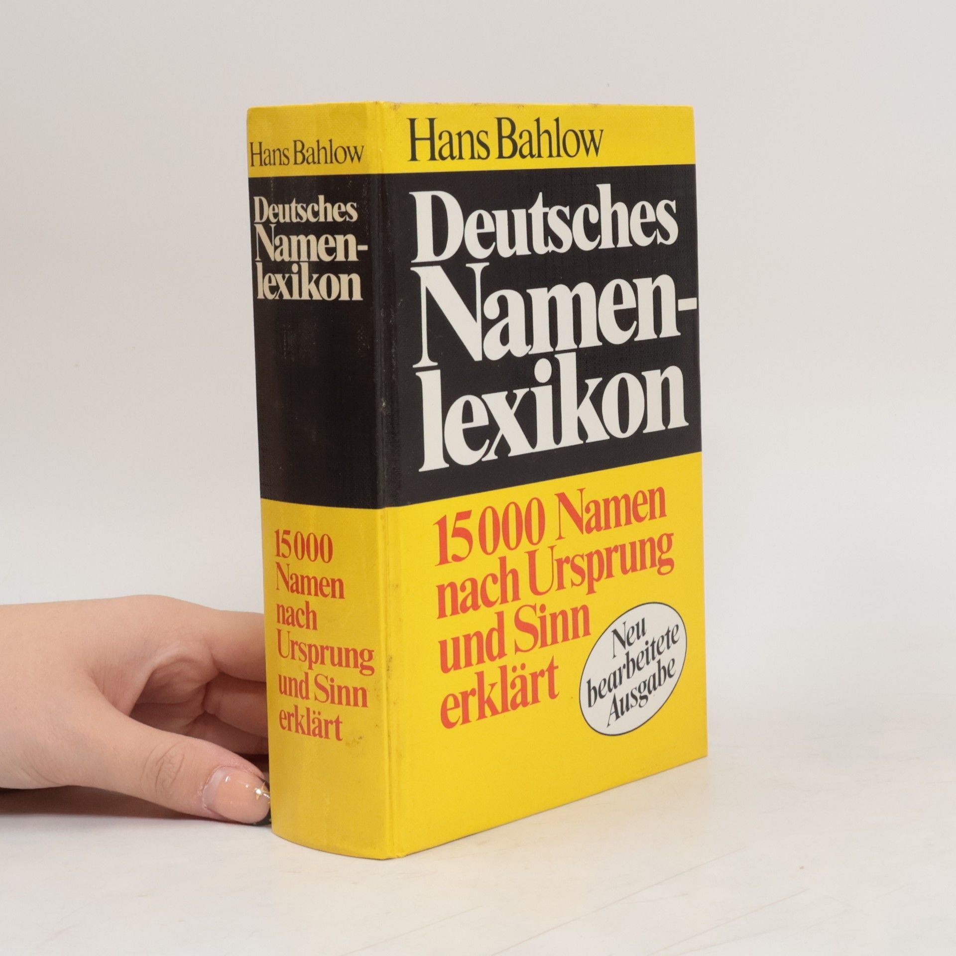 Hans Bahlow Deutsches Namenlexikon