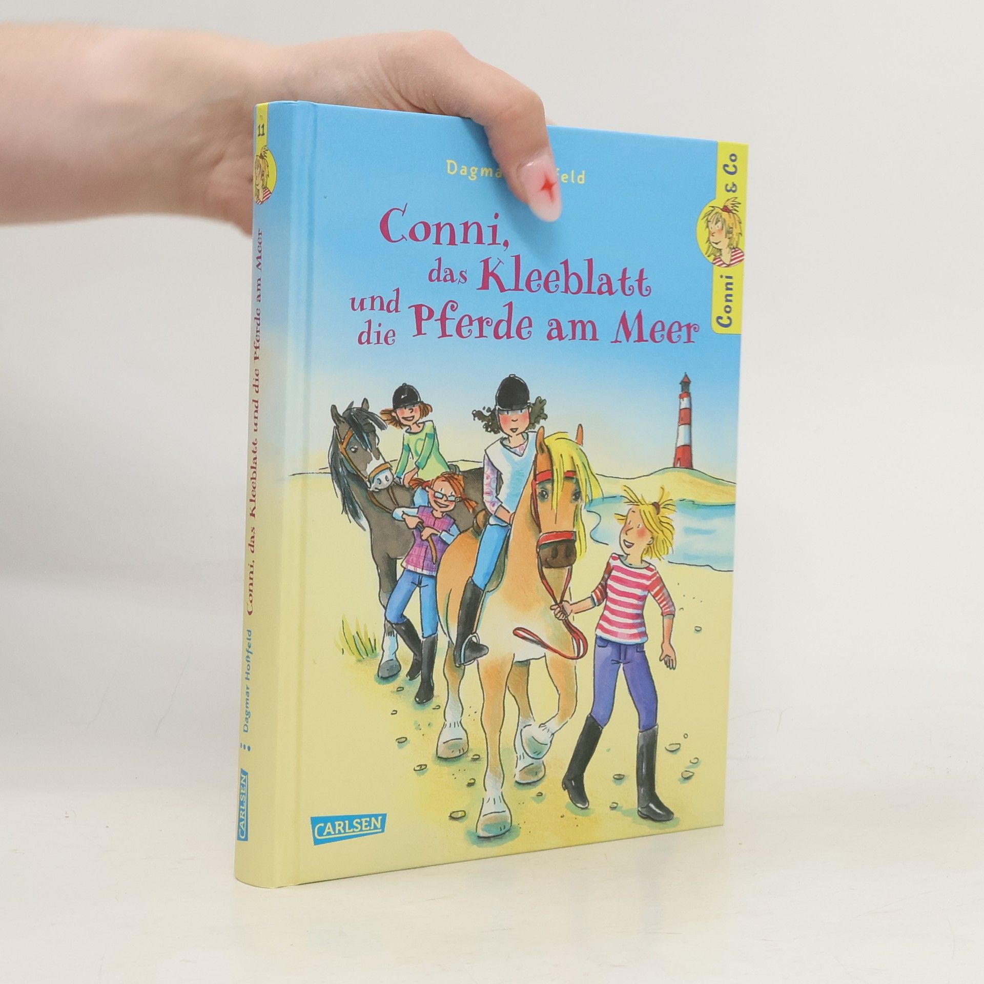 Dagmar Hoßfeld Conni, das Kleeblatt und die Pferde am Meer