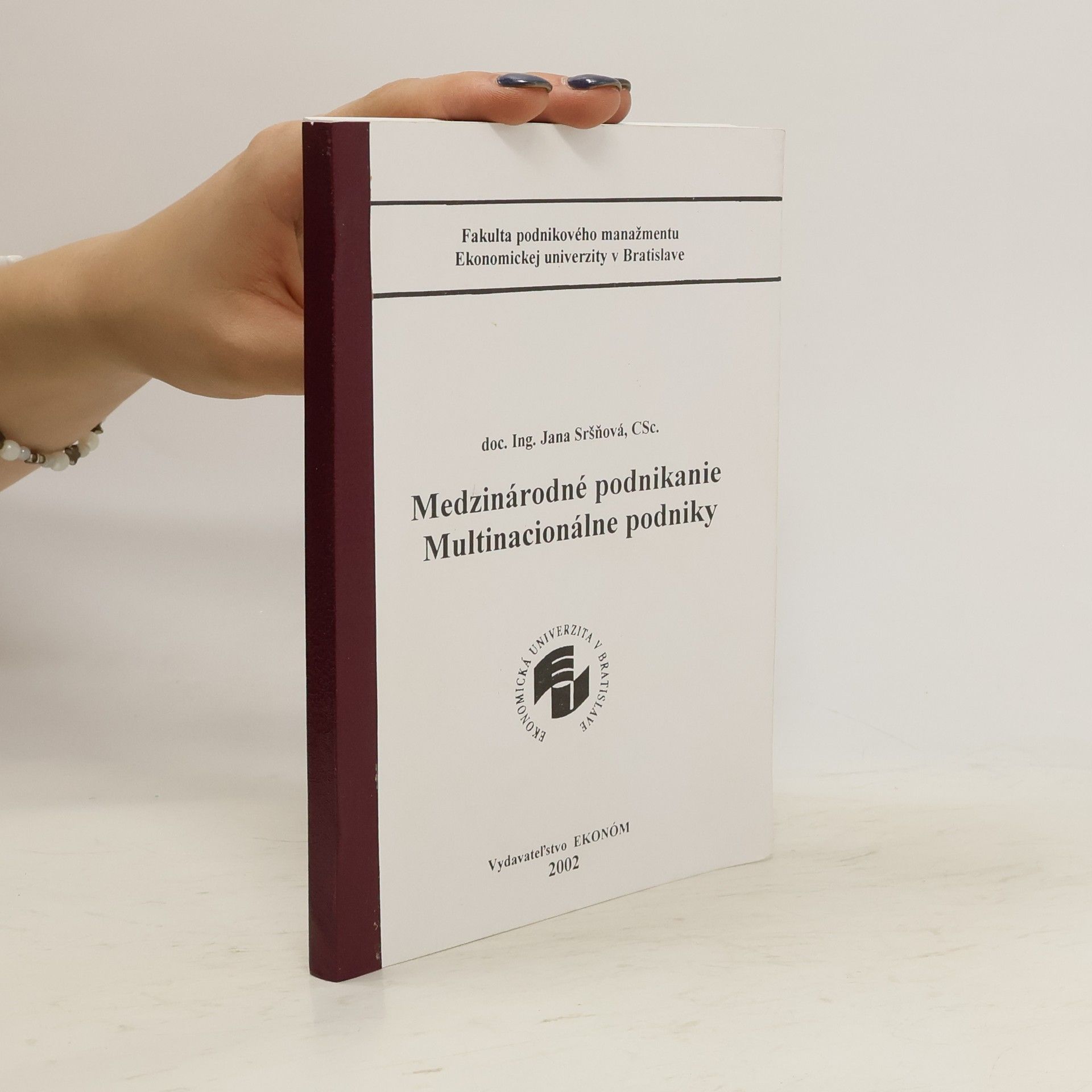 Jana Sršňová Medzinárodné podnikanie