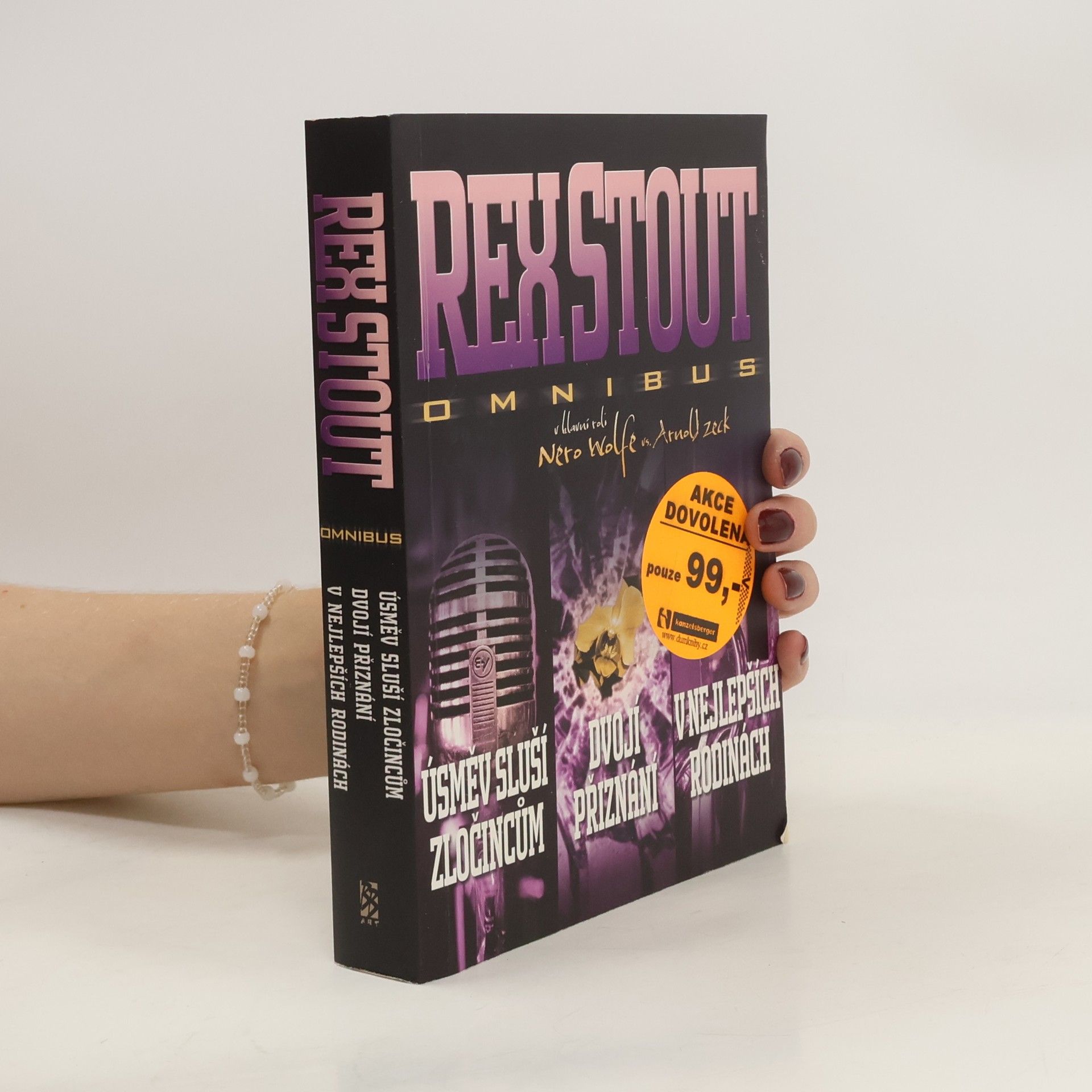 Rex Stout Rex Stout omnibus: Úsměv sluší zločincům. Dvojí přiznání. V nejlepších rodinách