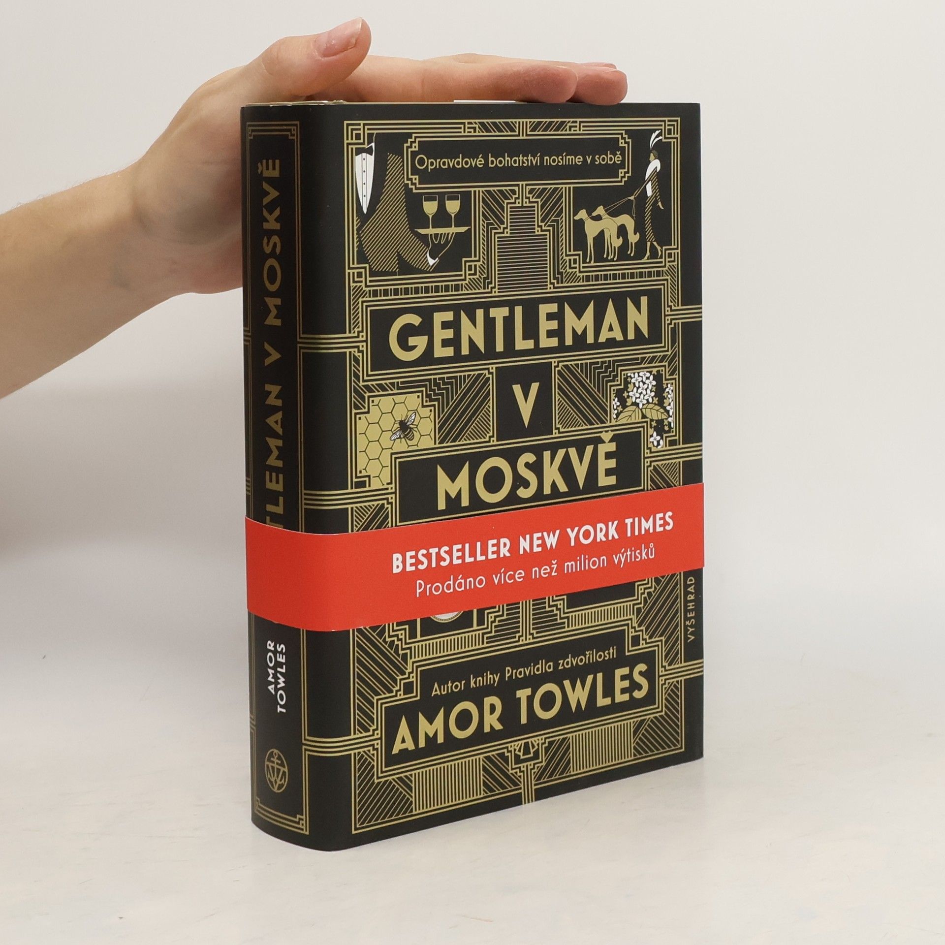 Amor Towles Gentleman v Moskvě