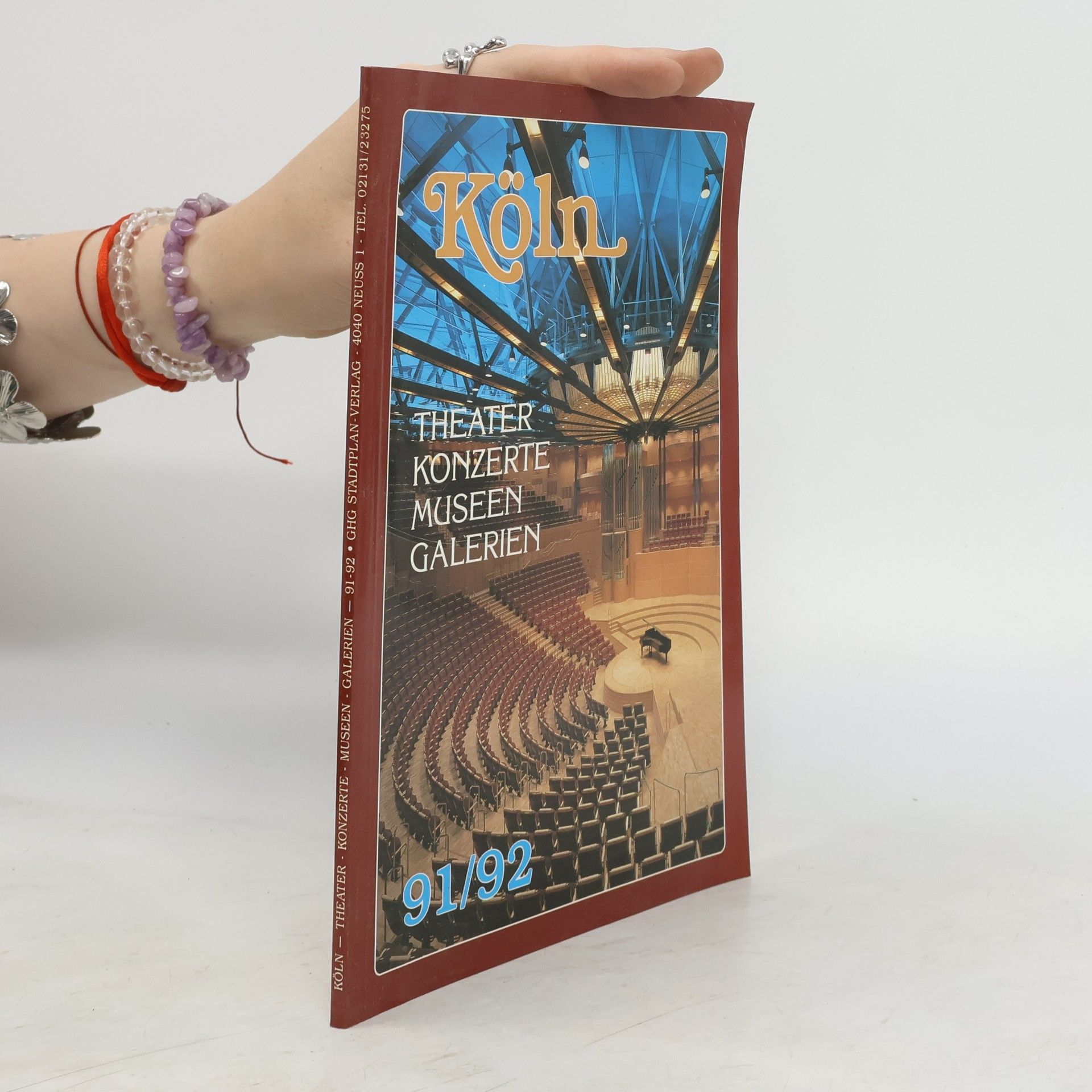 Collectif d'auteurs Köln 91/92. Theater, Konzerte, Museen, Galerien