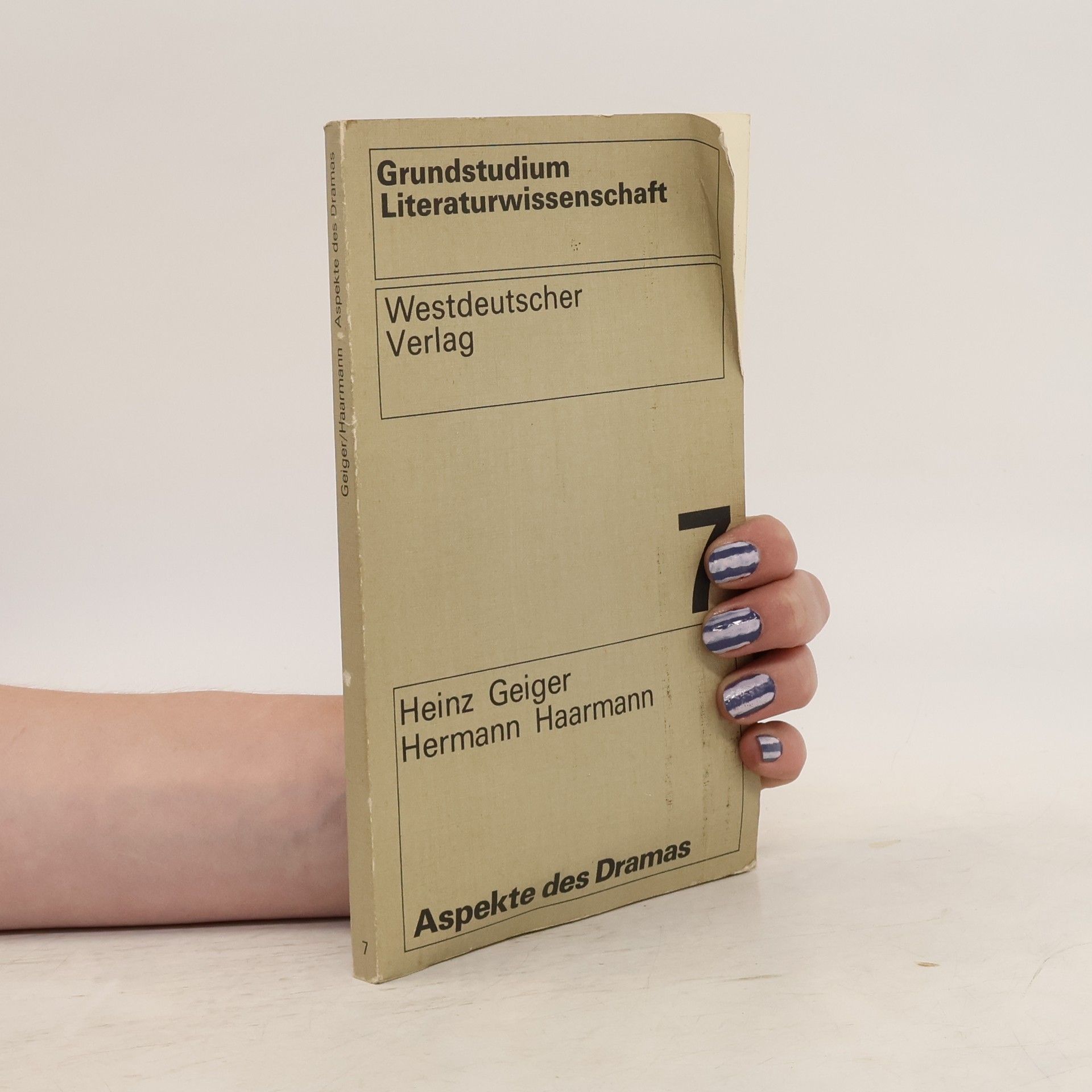 Heinz Geiger Grundstudium Literaturwissenschaft 7
