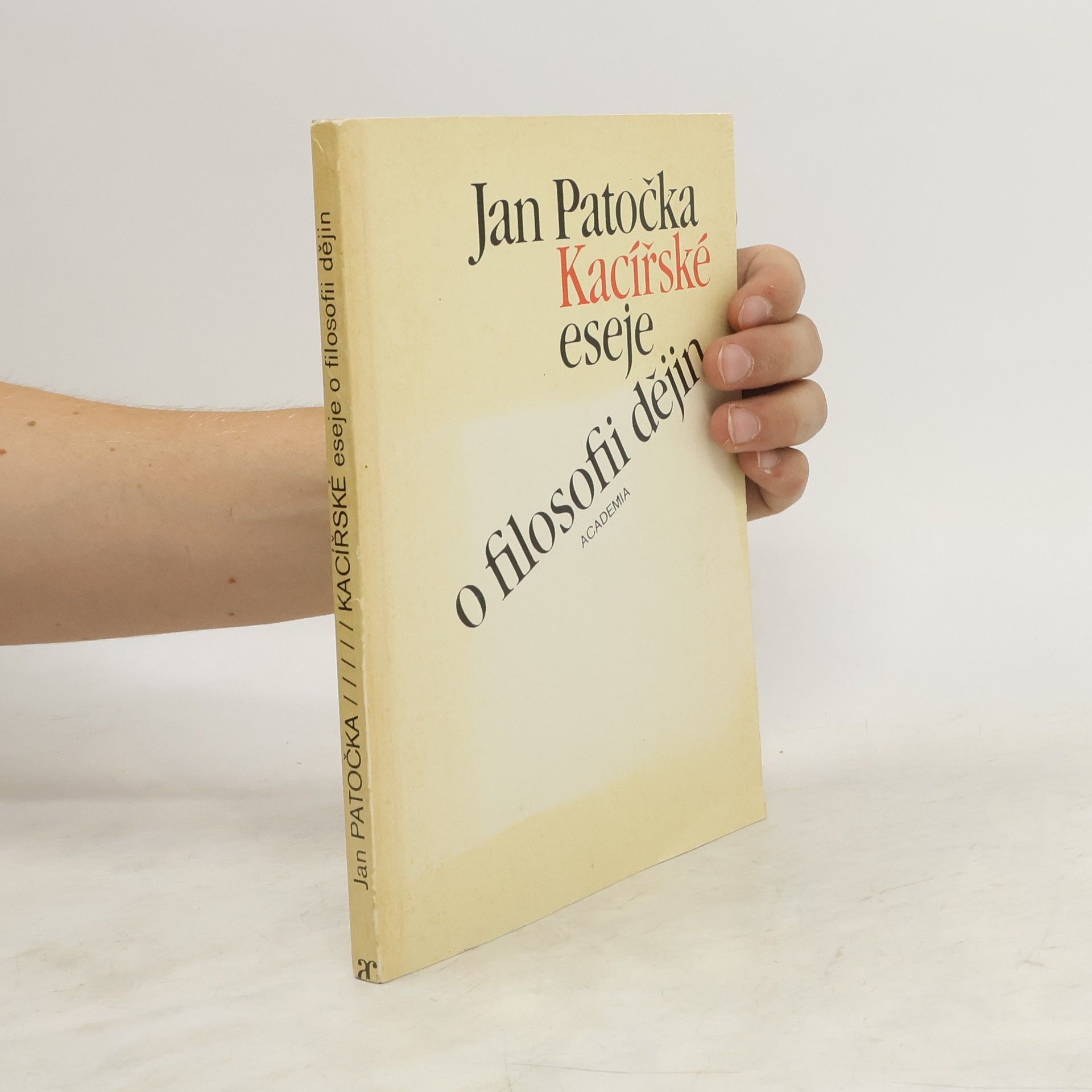 Jan Patočka Kacířské eseje o filosofii dějin