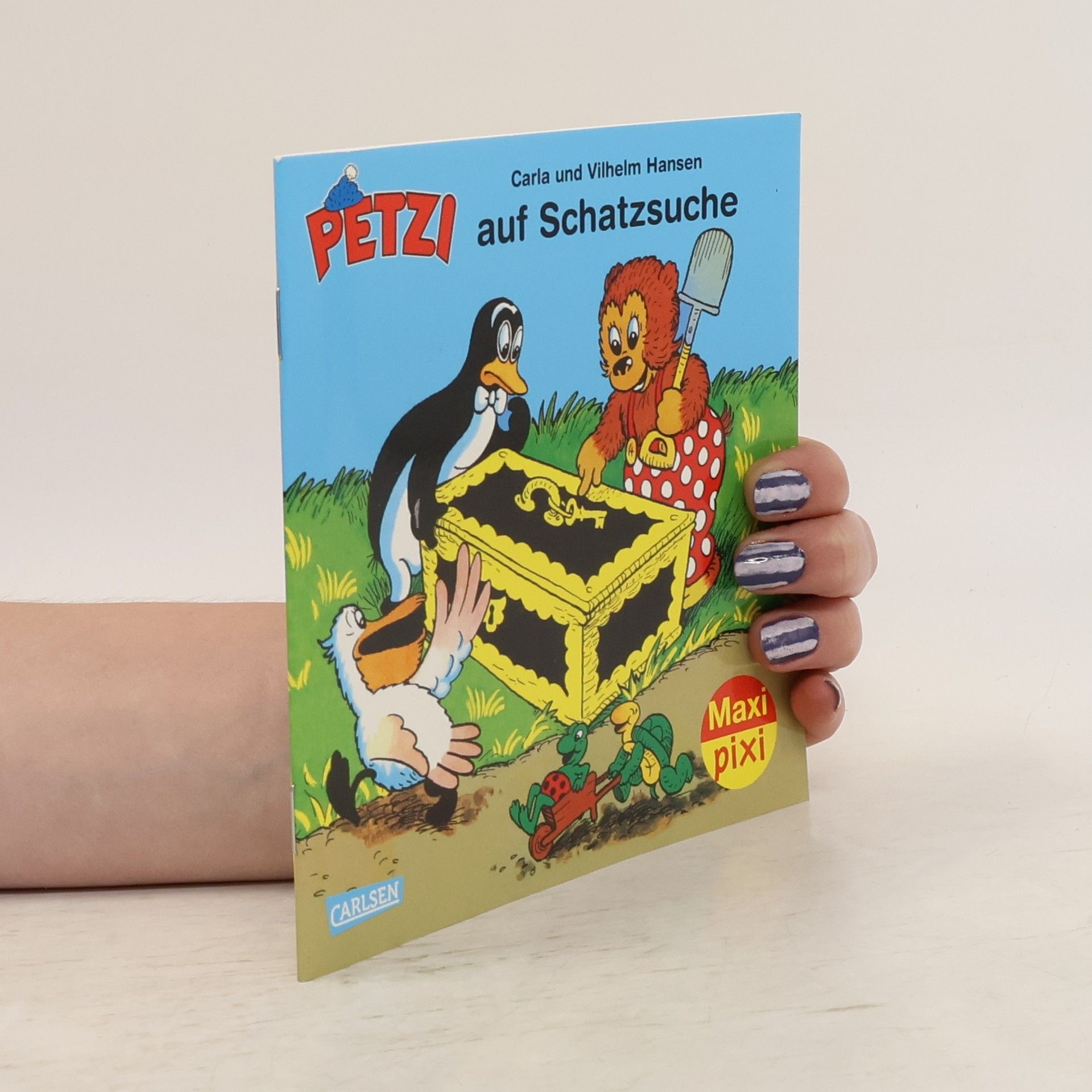 Carla Hansen Petzi auf Schatzsuche
