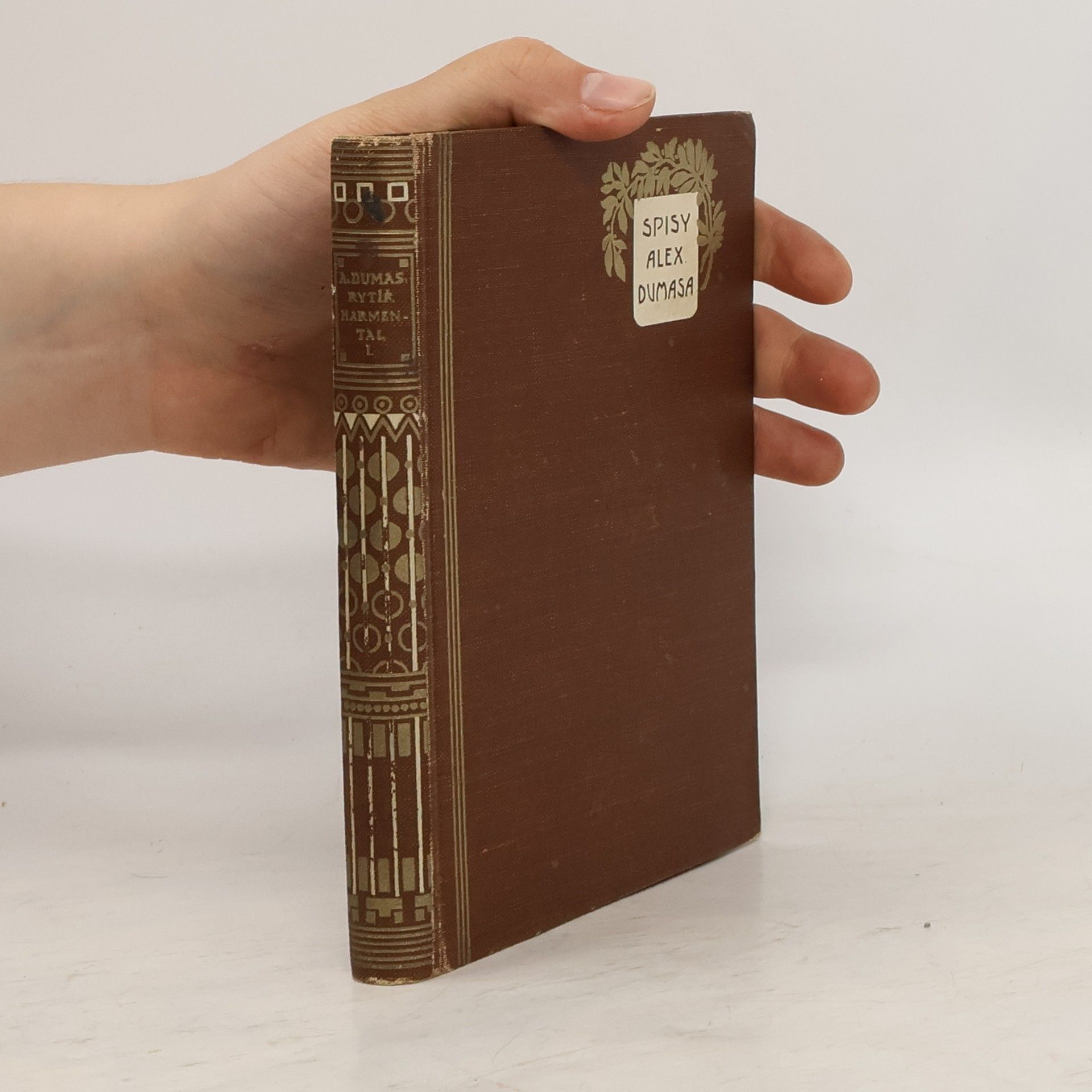 Alexandre Dumas der Ältere Rytíř Harmental. Díl I.