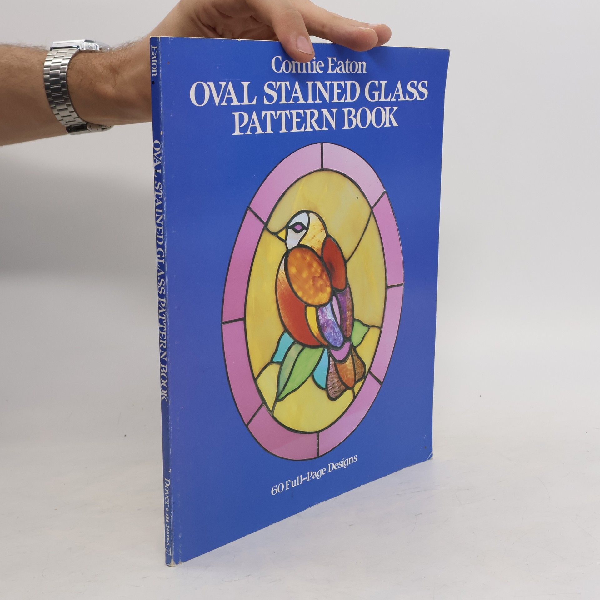 Connie Clough Eaton Oval Stained Glass Pattern Book