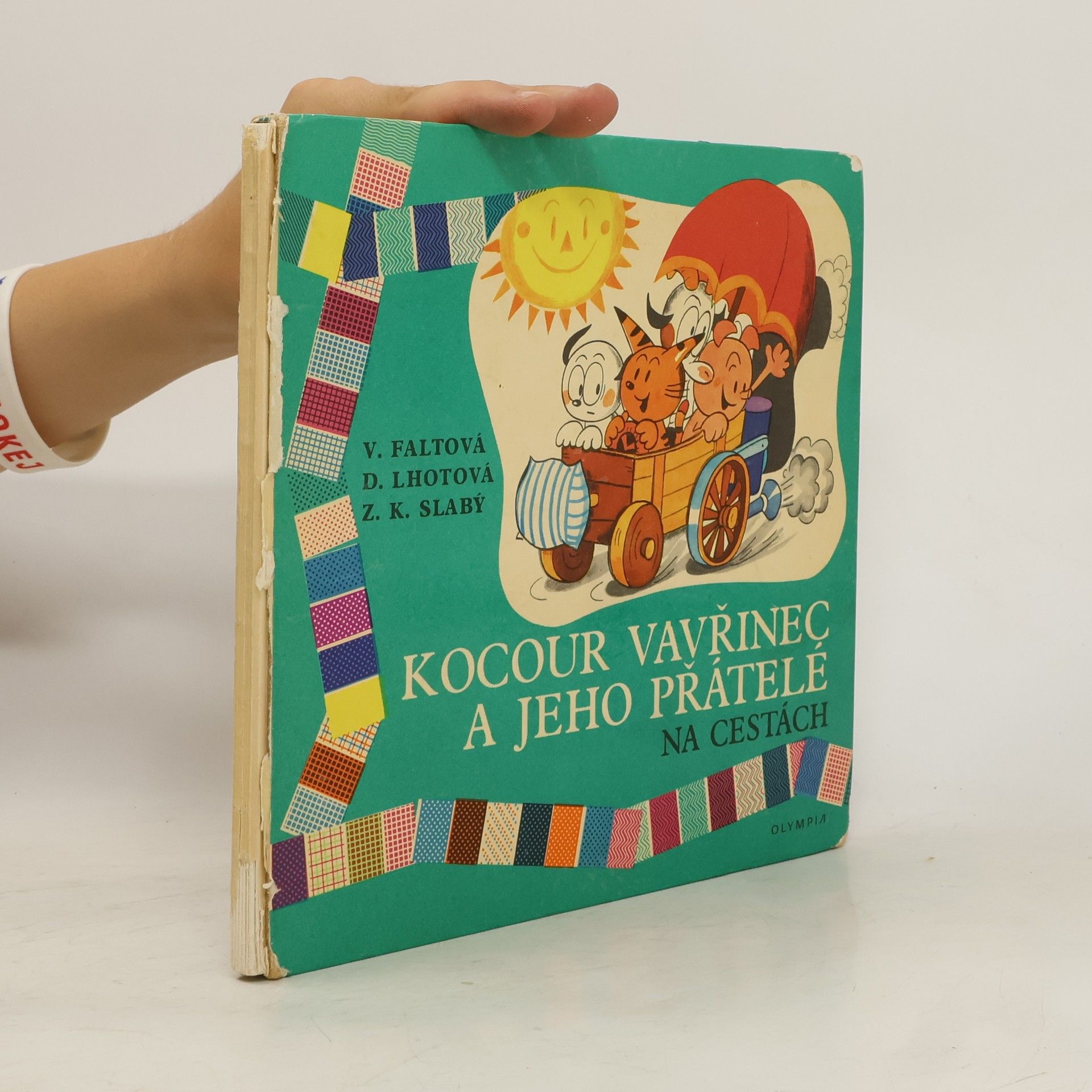 Věra Faltová Kocour Vavřinec a jeho přátelé na cestách