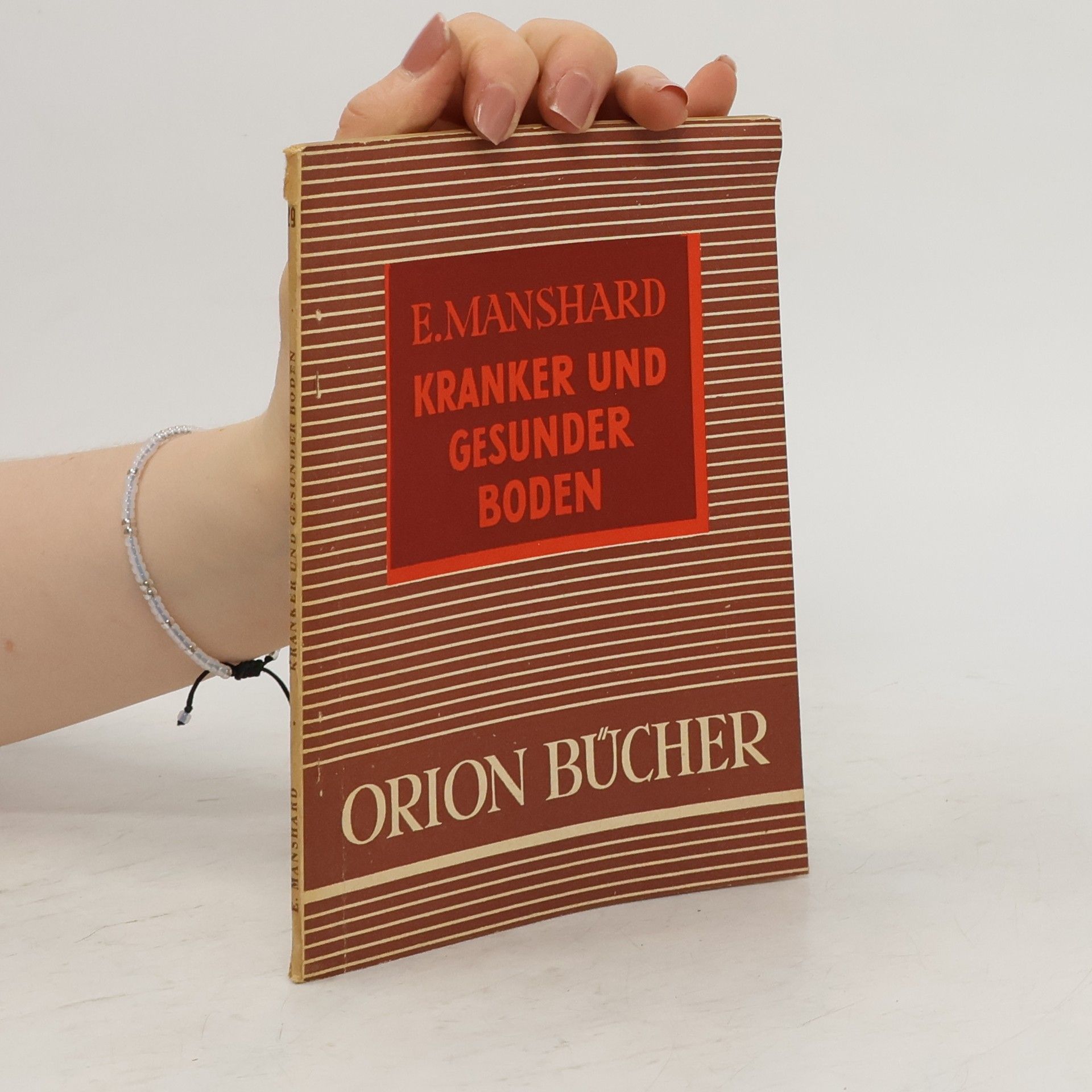 E. Manshard Kranker und Gesunder Boden