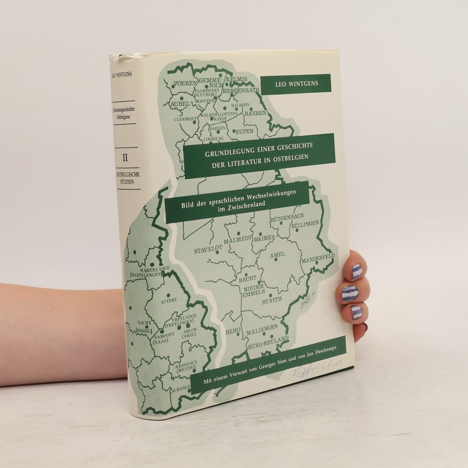 Grundlegung einer Geschichte der Literatur in Ostbelgien