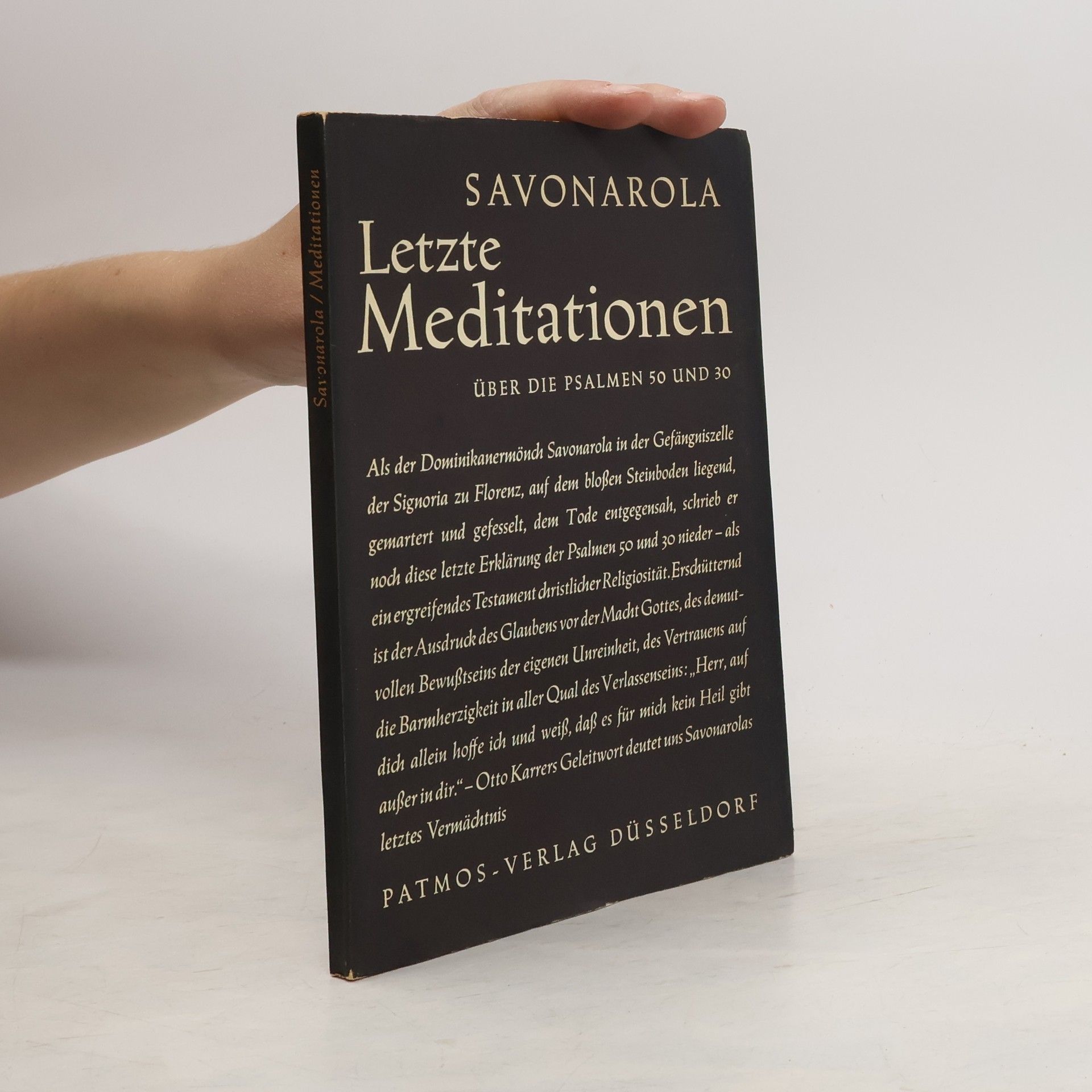 AA.VV. Letzte Meditationen