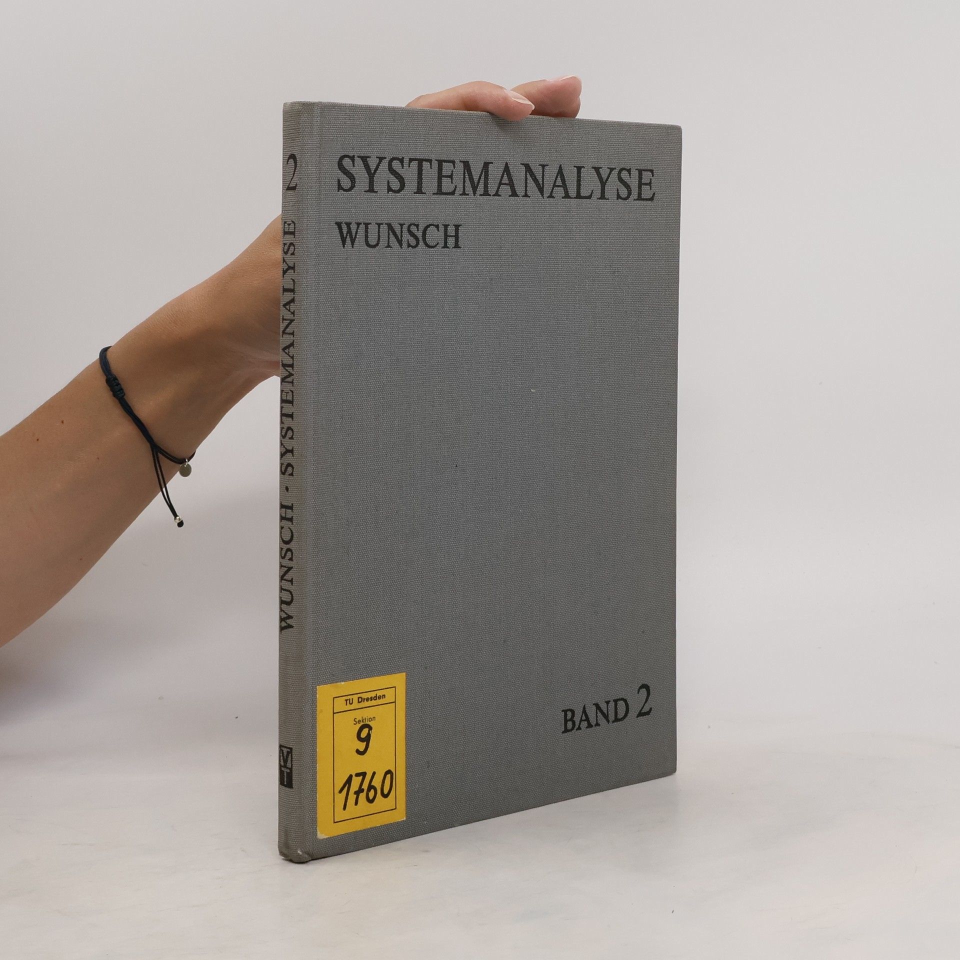 Gerhard Wunsch Systemanalyse Band 2
