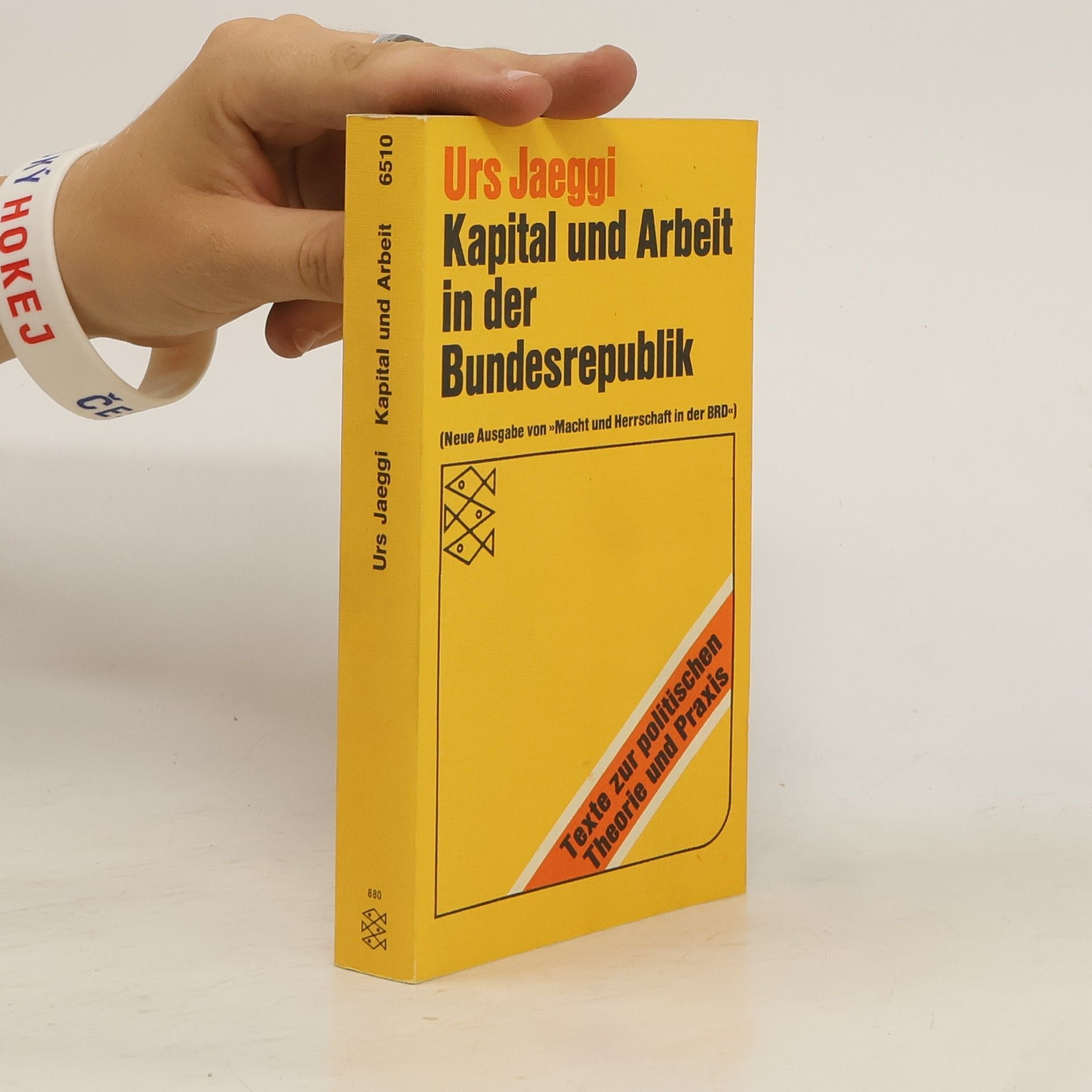Urs Jaeggi Kapital und Arbeit in der Bundesrepublik