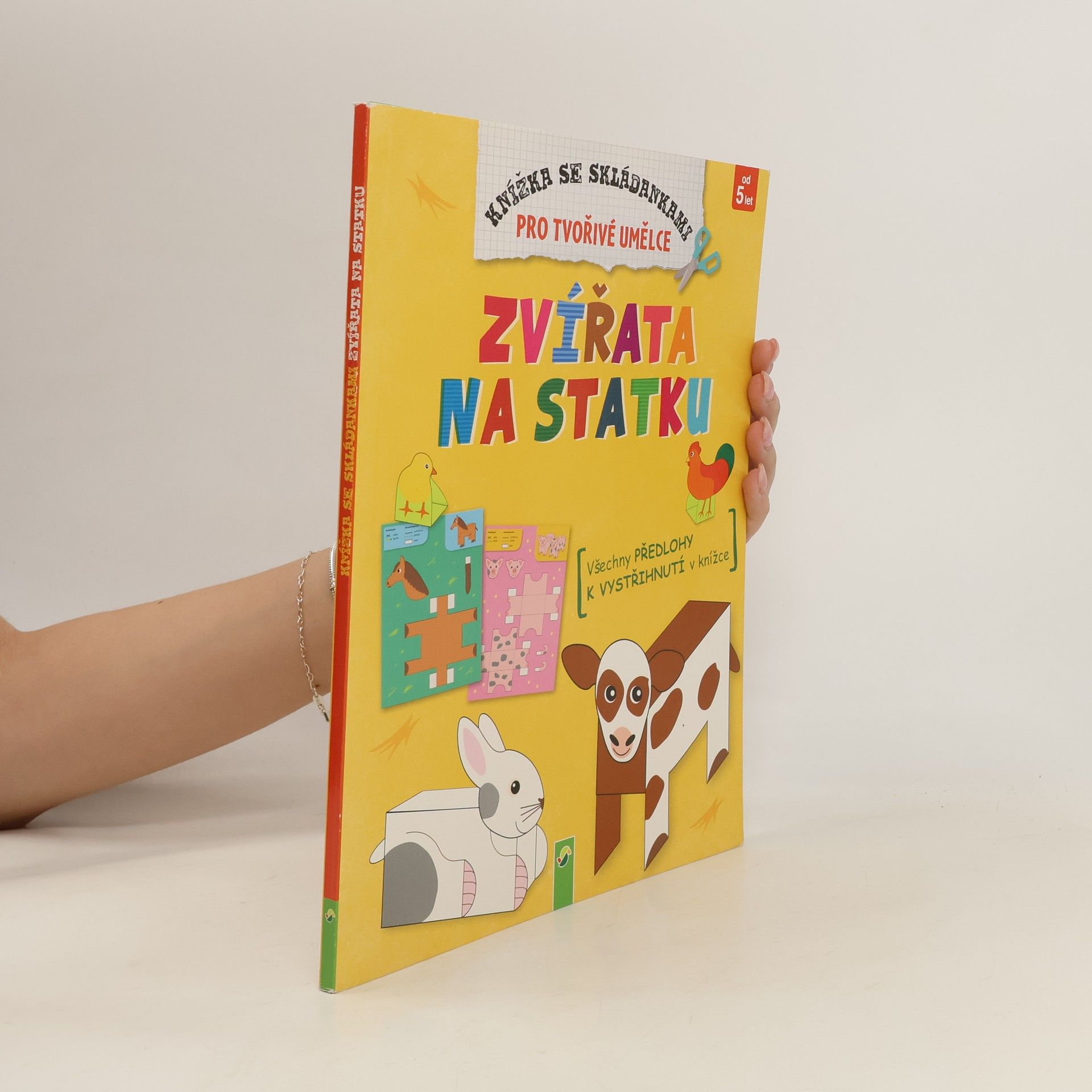 kolektiv Knížka se skládankami. Zvířata na statku