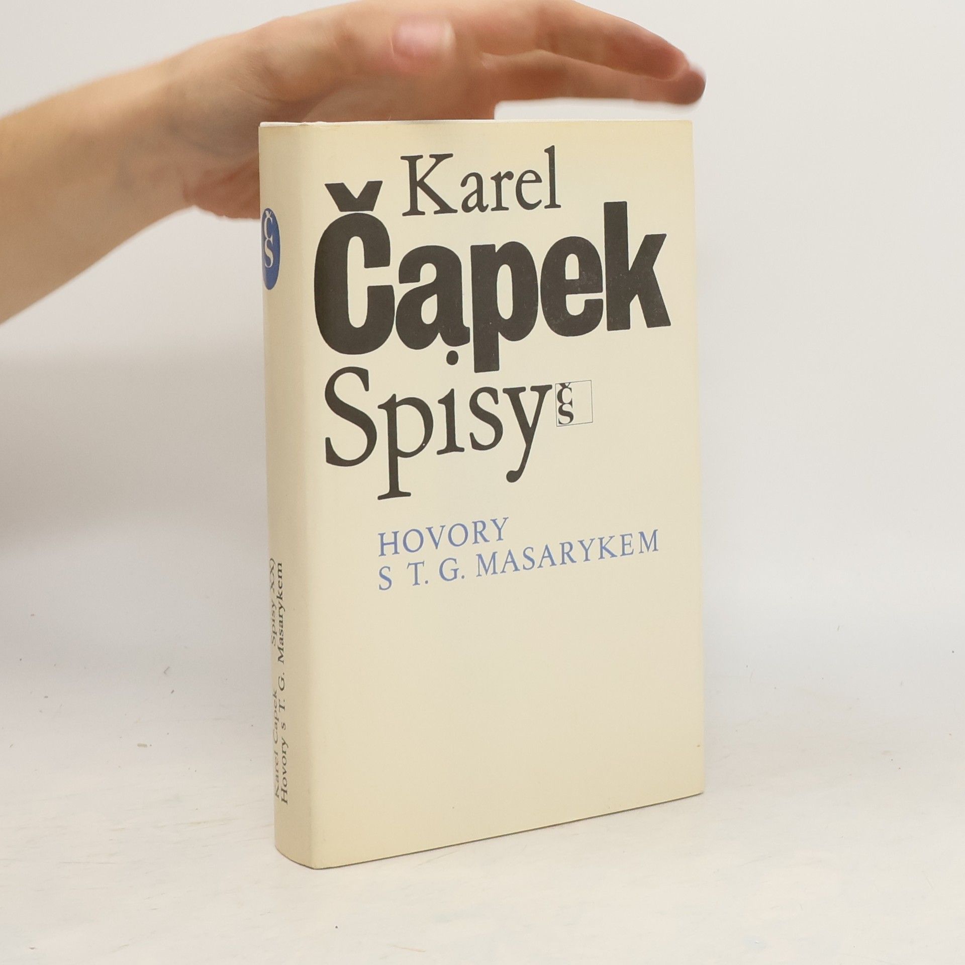 Karel Čapek Hovory s T. G. Masarykem