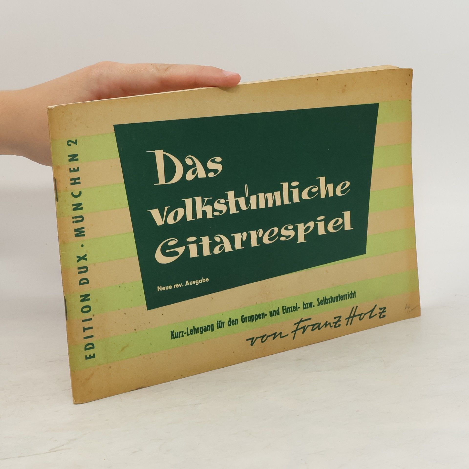 Collectif d'auteurs Das Volkstümliche Gitarrenspiel