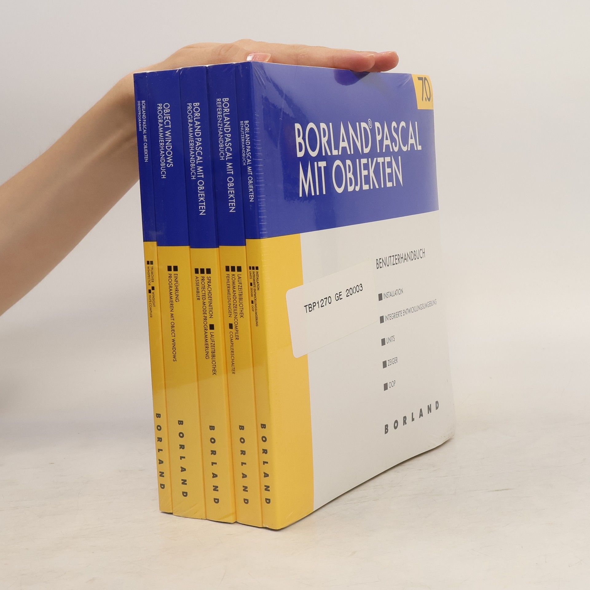 Autorenkollektiv Borland Pascal mit Objekten 7.0