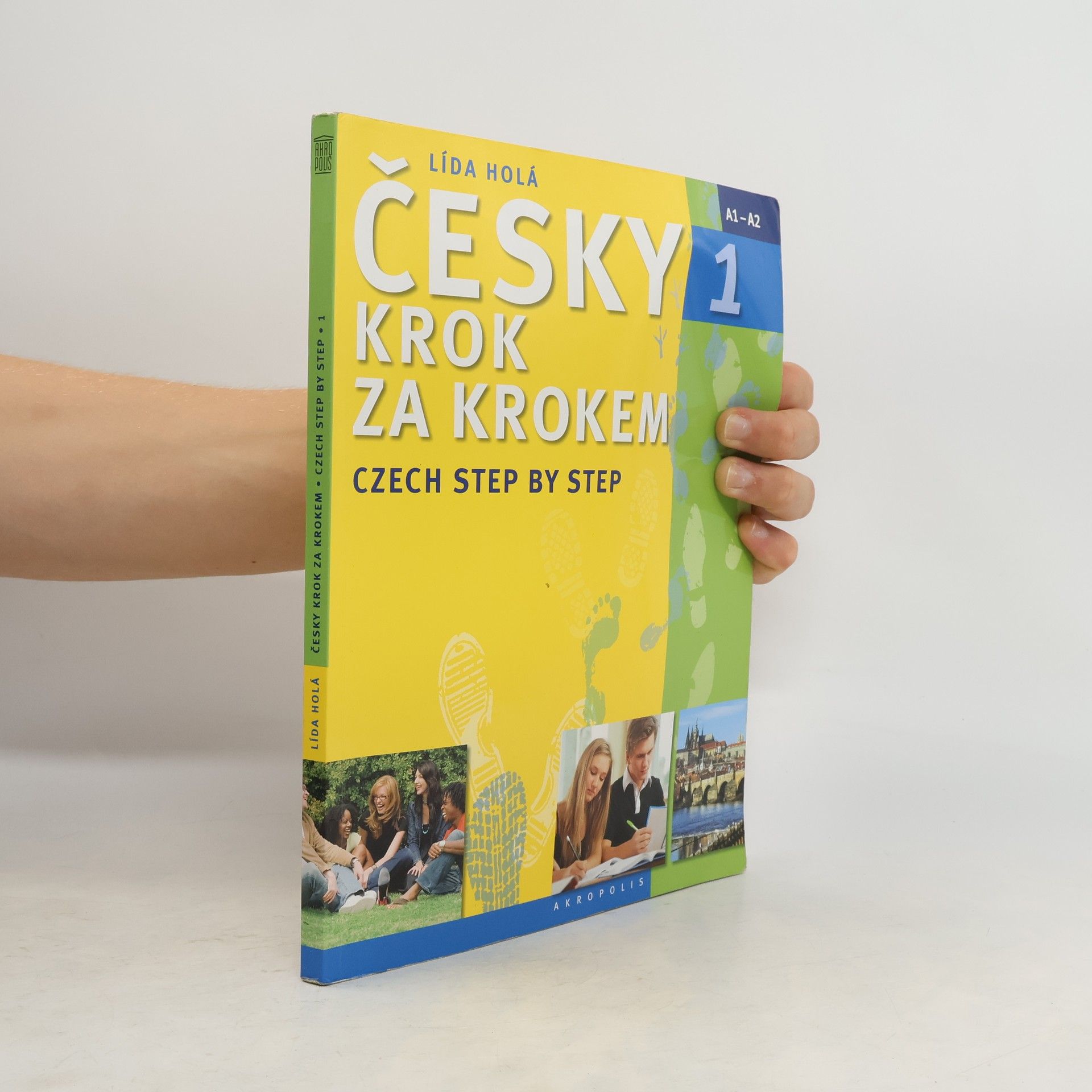 Lída Holá Česky krok za krokem 1. A1-A2 učebnice