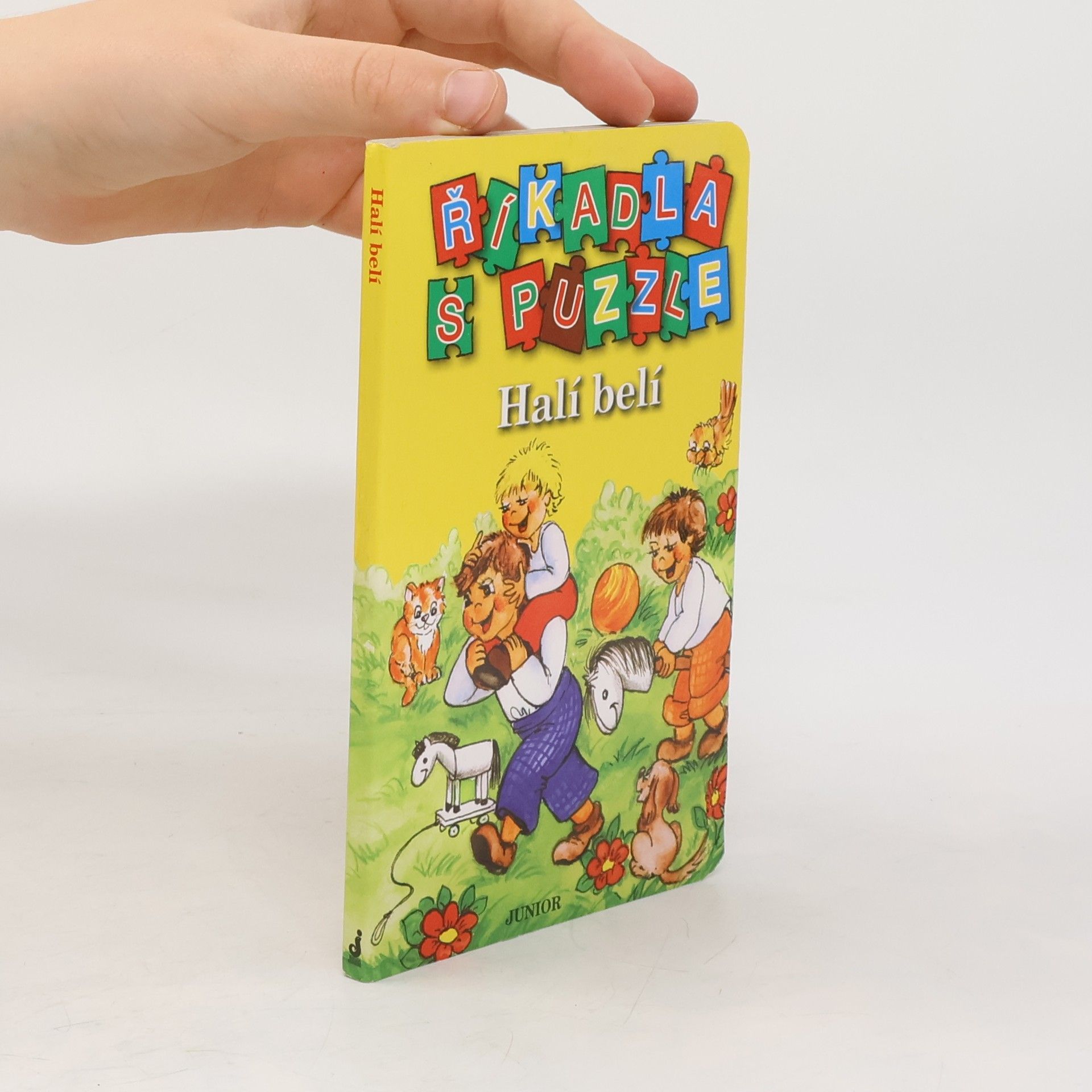 Vladimíra Vopičková Halí belí (Říkadla s puzzle)