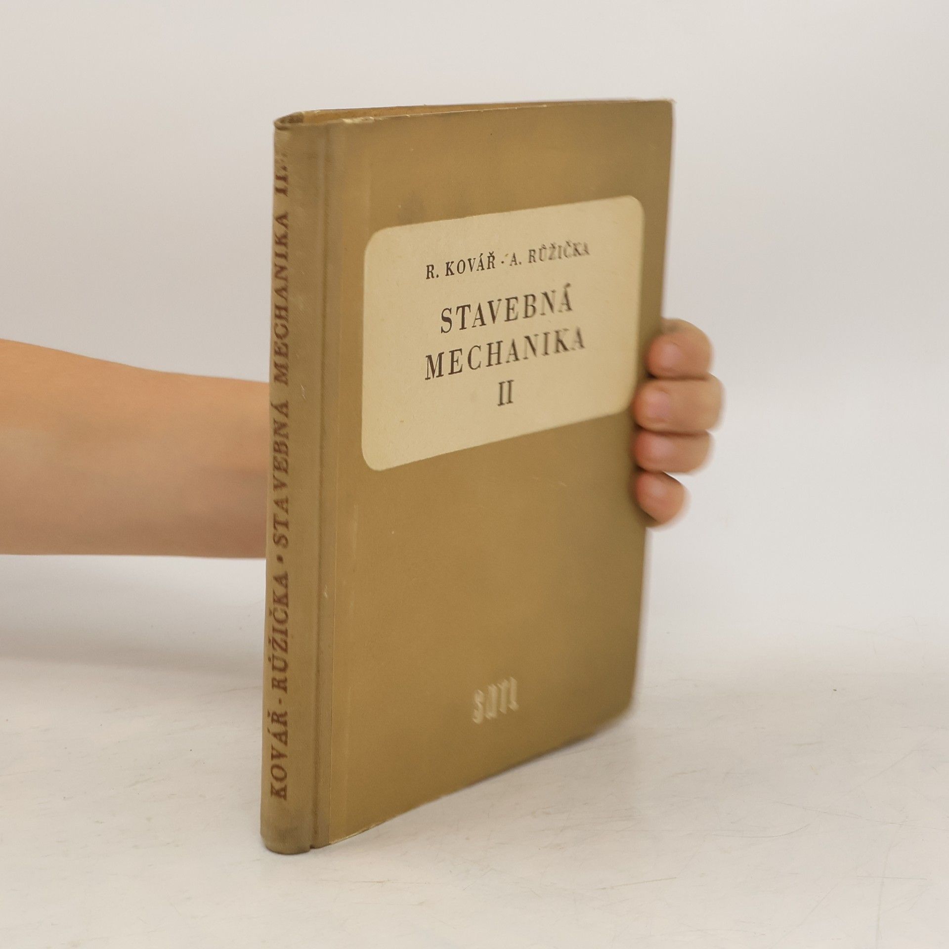 Rudolf Kovář Stavebná mechanika II