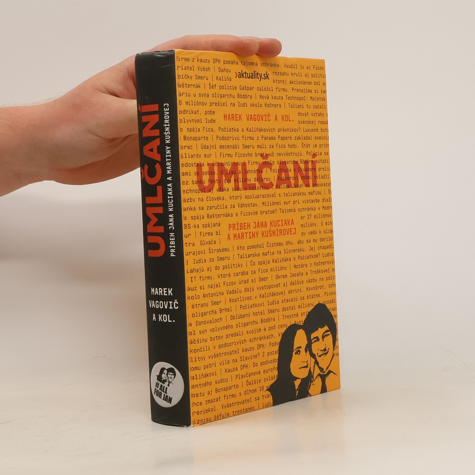 Marek Vagovič Umlčaní : príbeh Jána Kuciaka a Martiny Kušnírovej