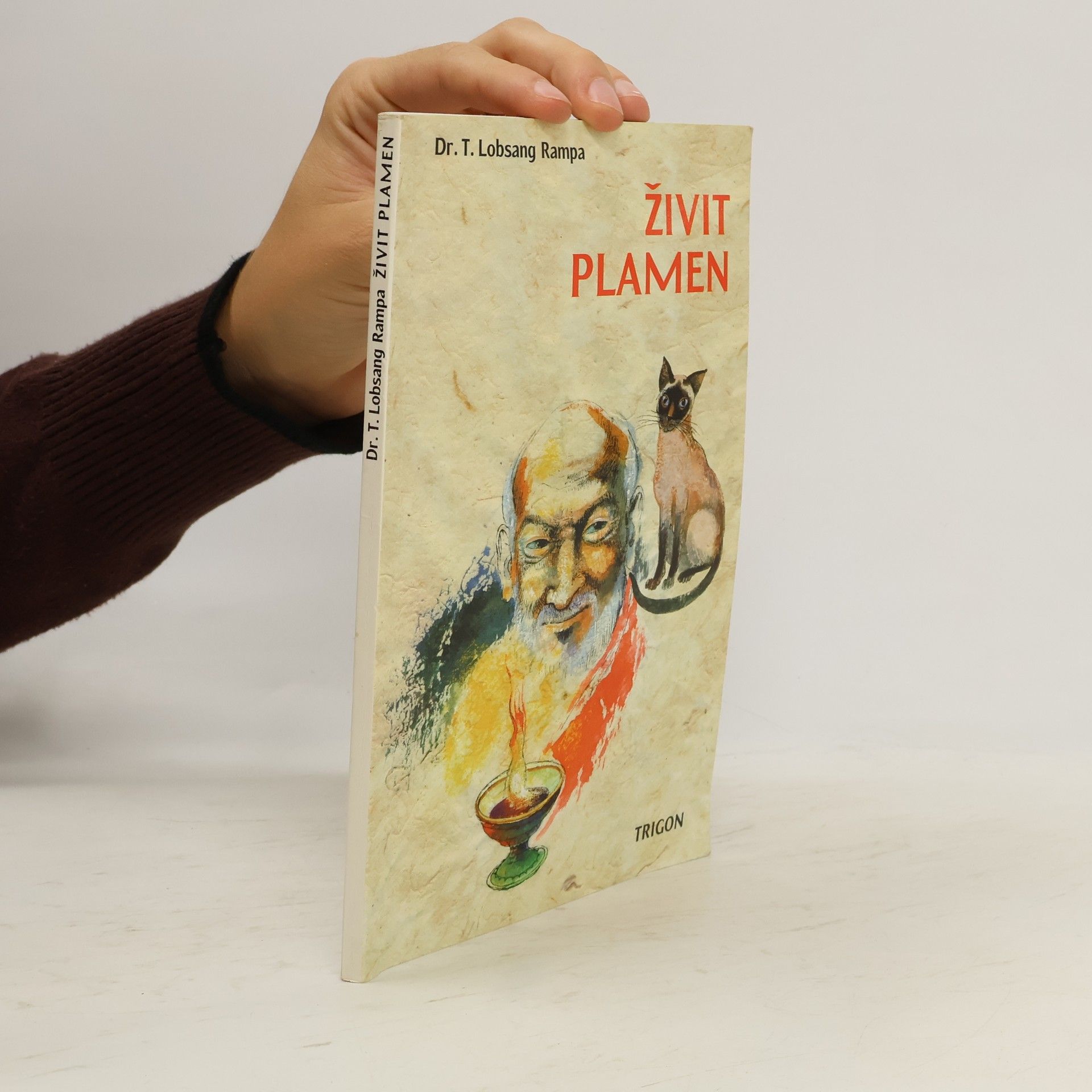 Lobsang Rampa Živit plamen